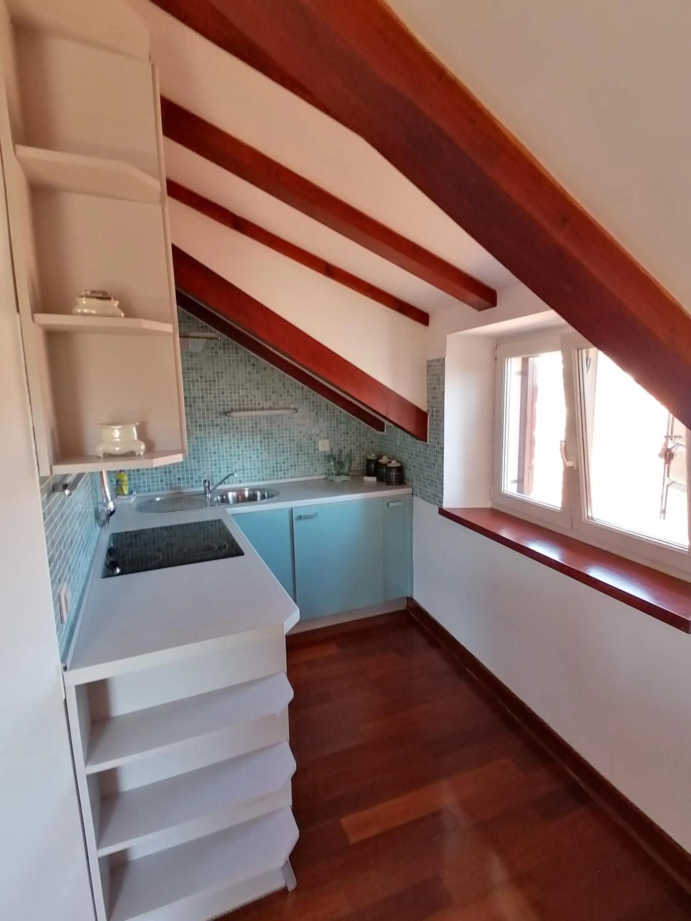 Kitchen or kitchenette in Villa Sv. Petar