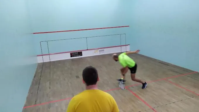 Squash in Hotel Peklo