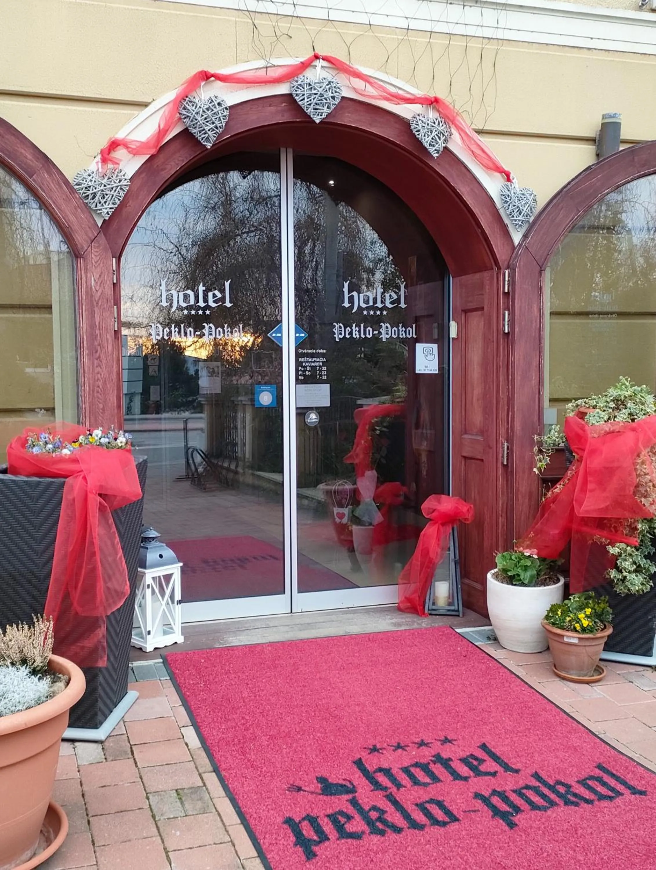 Property building in Hotel Peklo