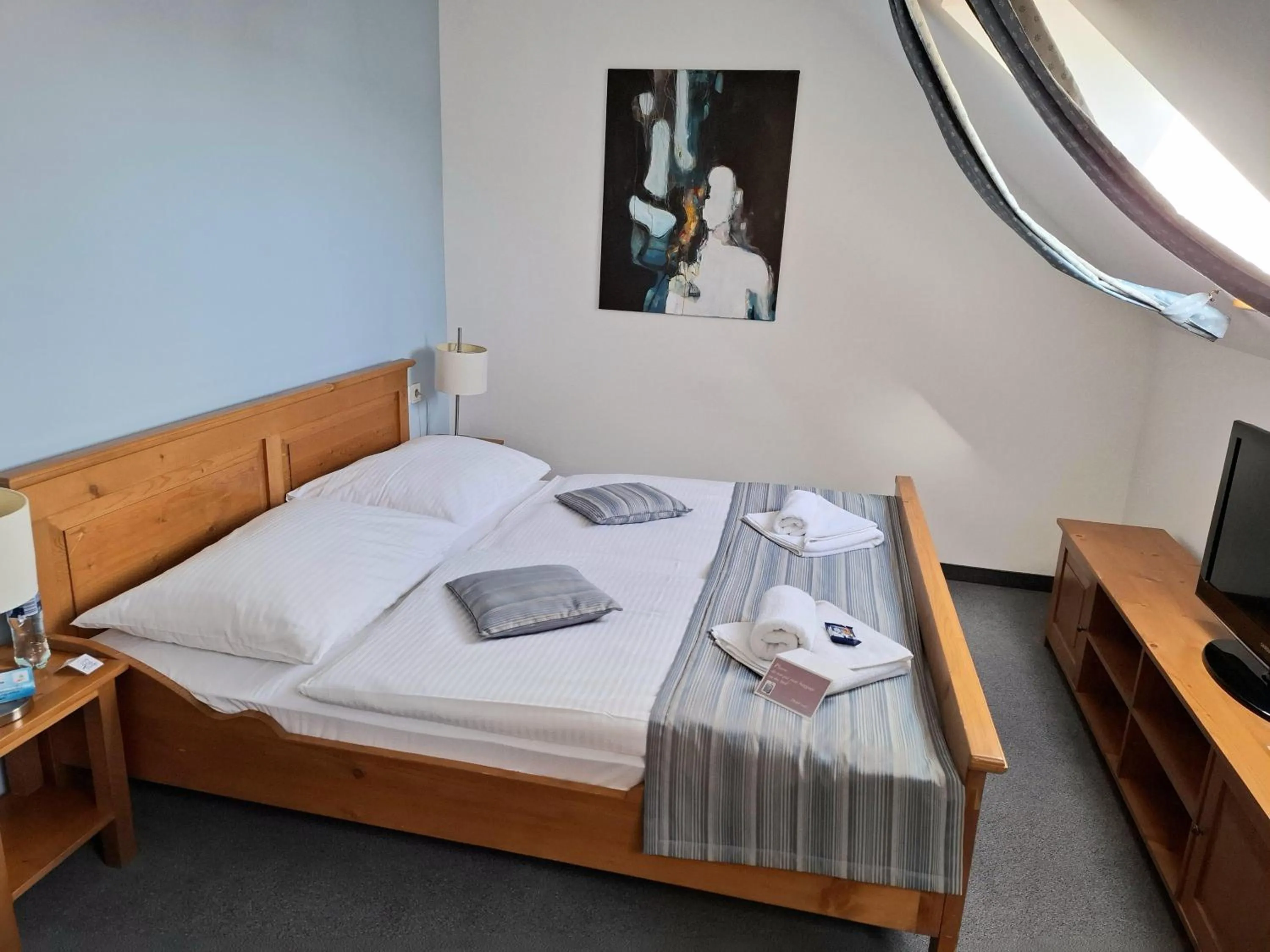 Photo of the whole room, Bed in Hotel Peklo