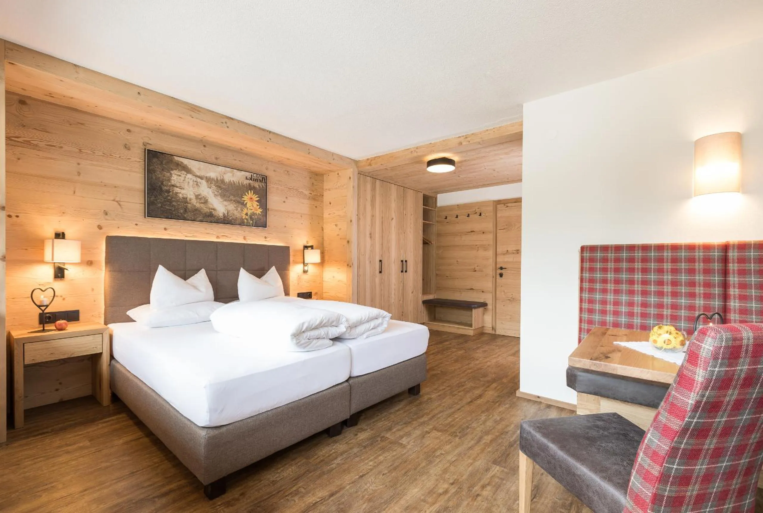 Bed in Hotel Augarten