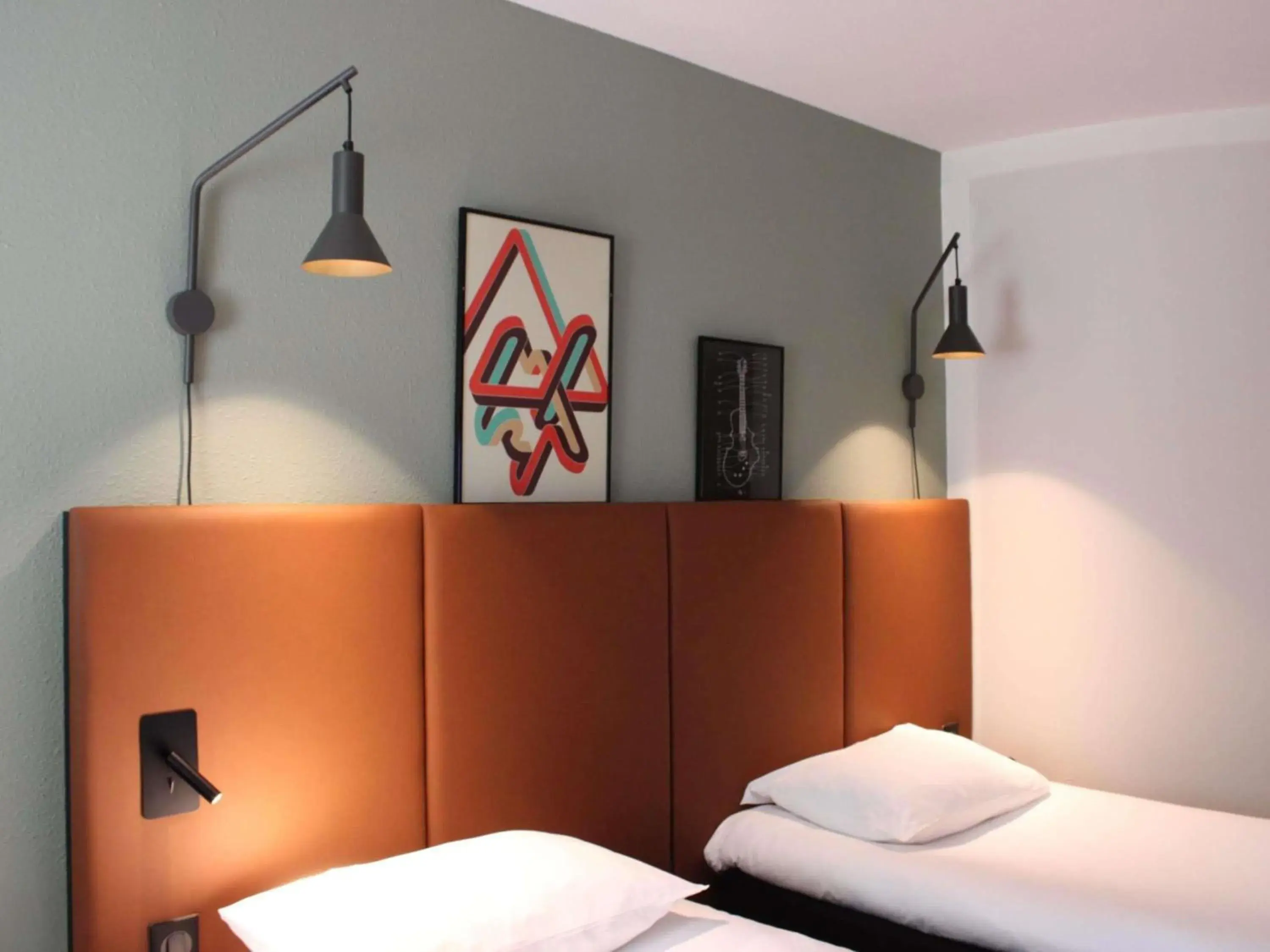 Bedroom, Bed in ibis Bayeux Port En Bessin Bedroom, Bed in ibis Bayeux Port En Bessin