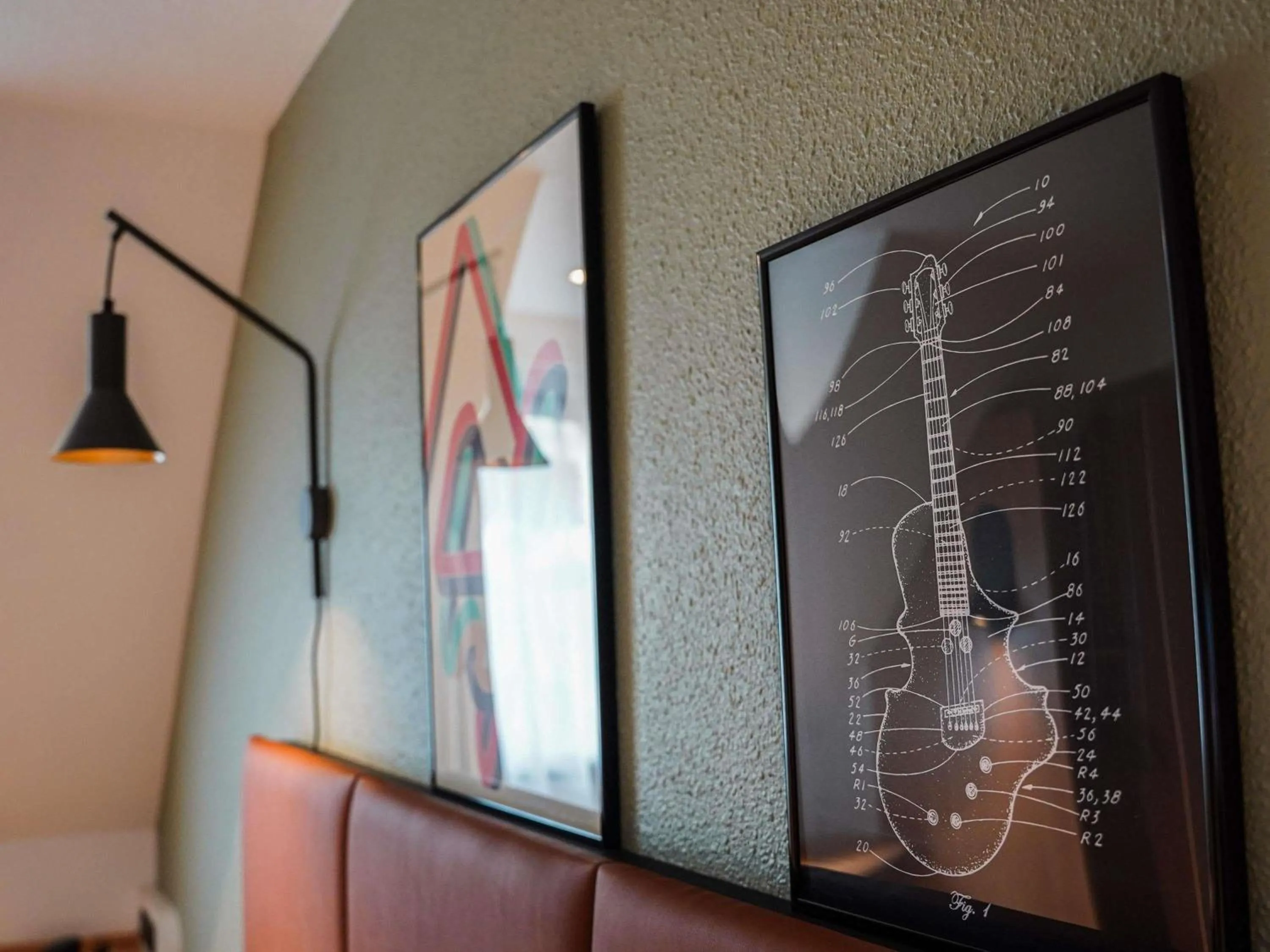 Bedroom in ibis Bayeux Port En Bessin