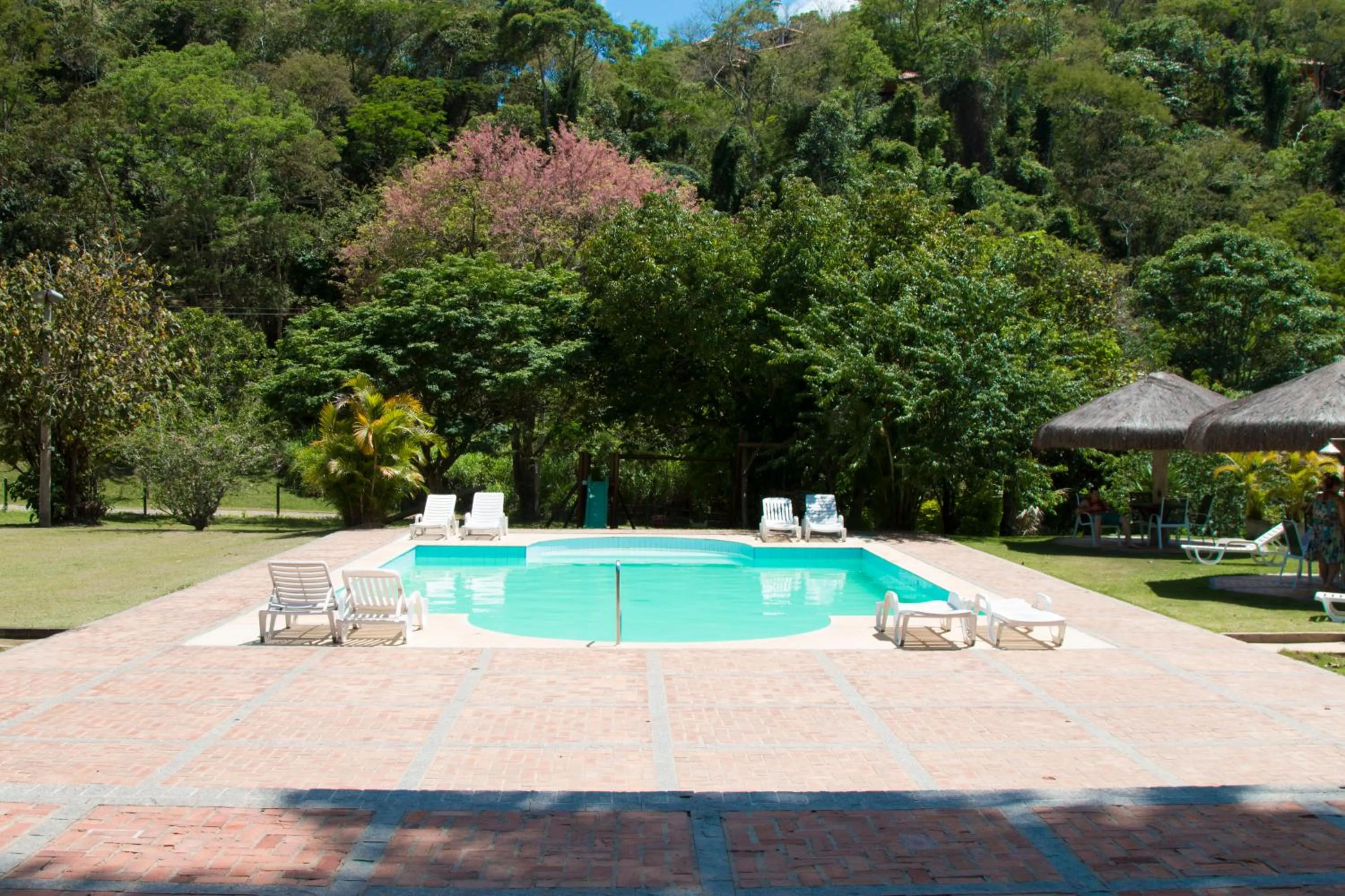 Swimming pool in Casa Temporada Itaipava