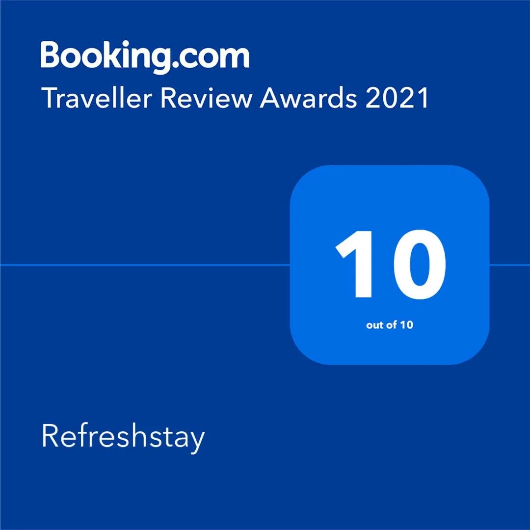 Logo/Certificate/Sign in Refreshstay