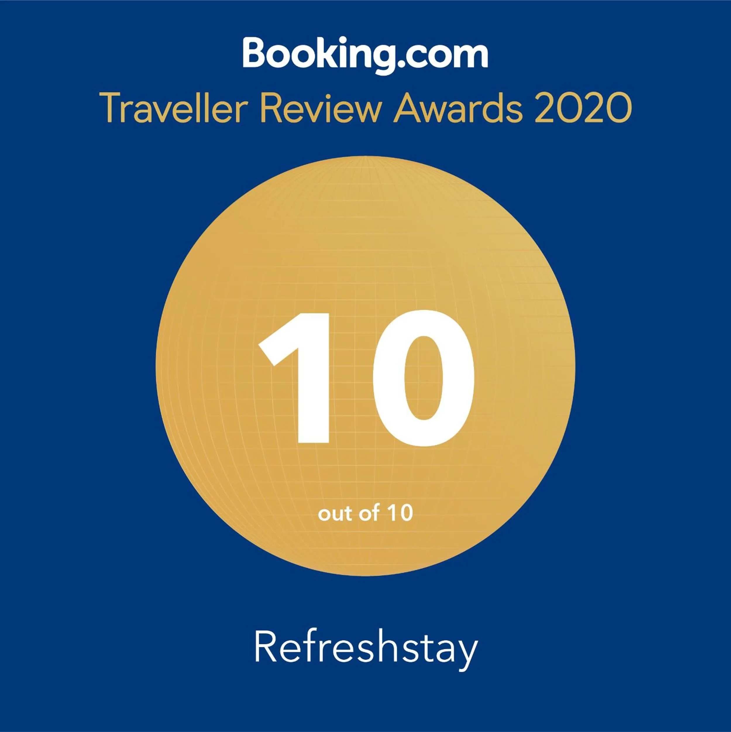 Certificate/Award in Refreshstay