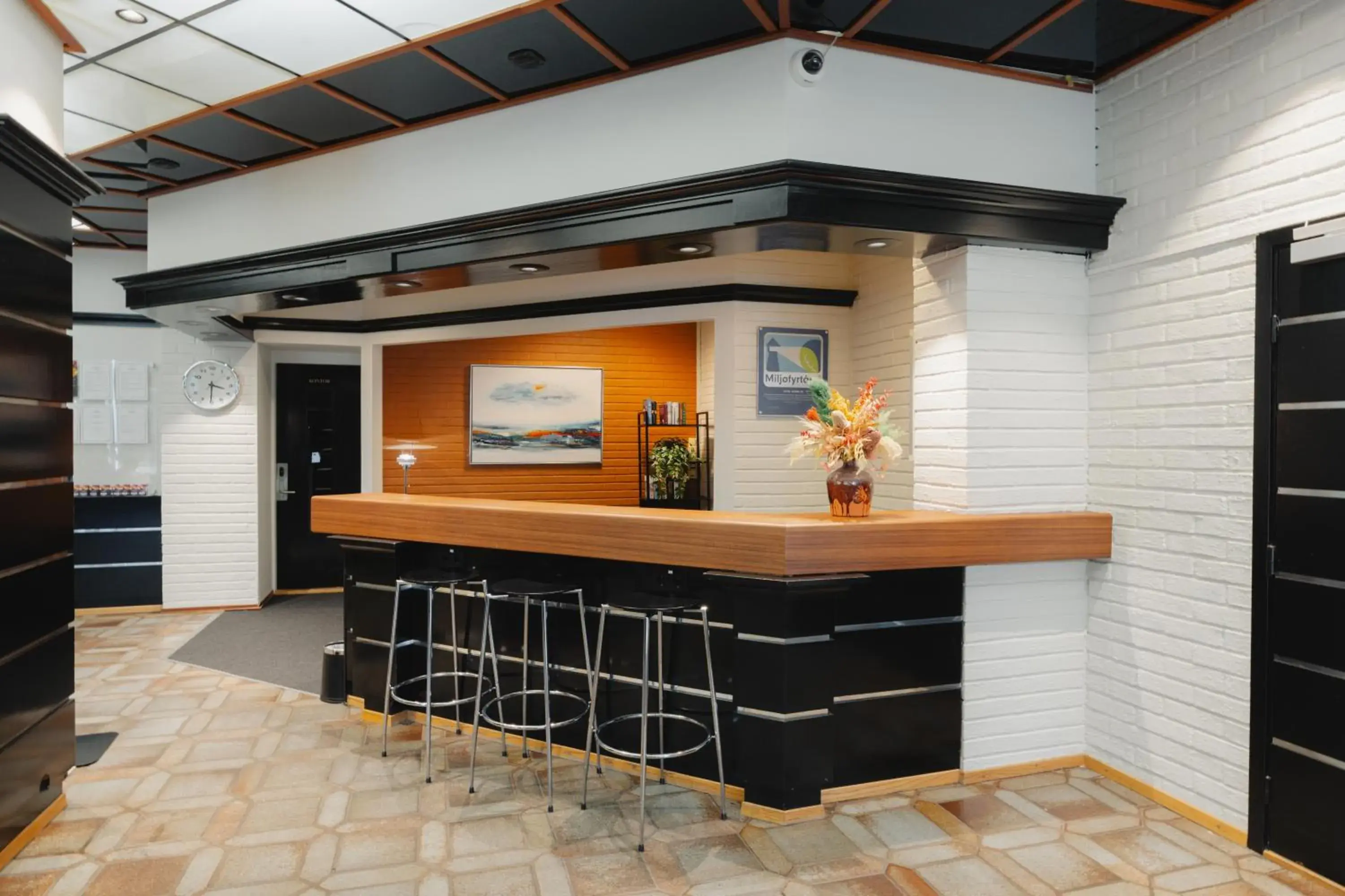 Lobby or reception in Hotel Sverre Lobby or reception in Hotel Sverre