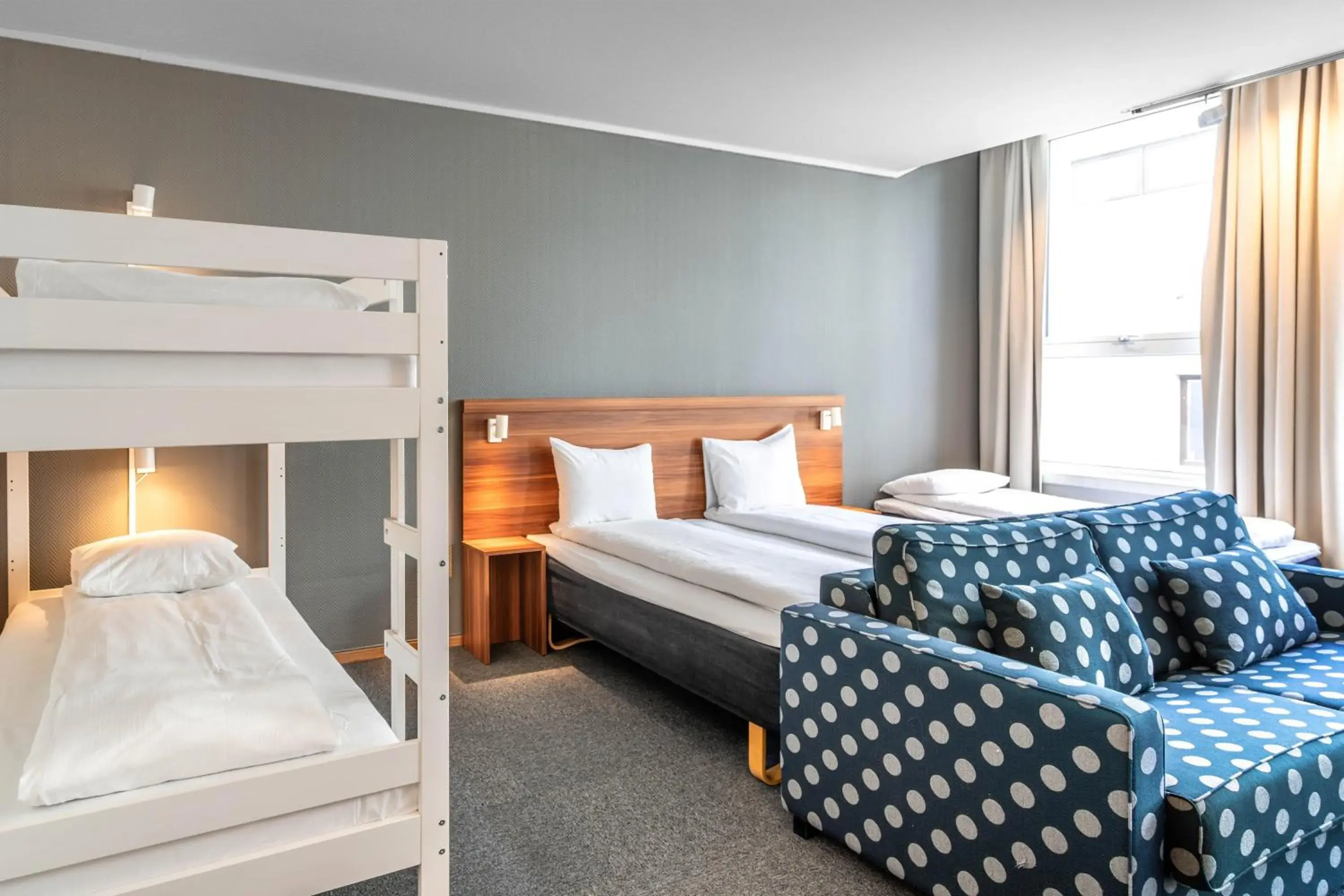 Bed in Hotel Sverre Bed in Hotel Sverre