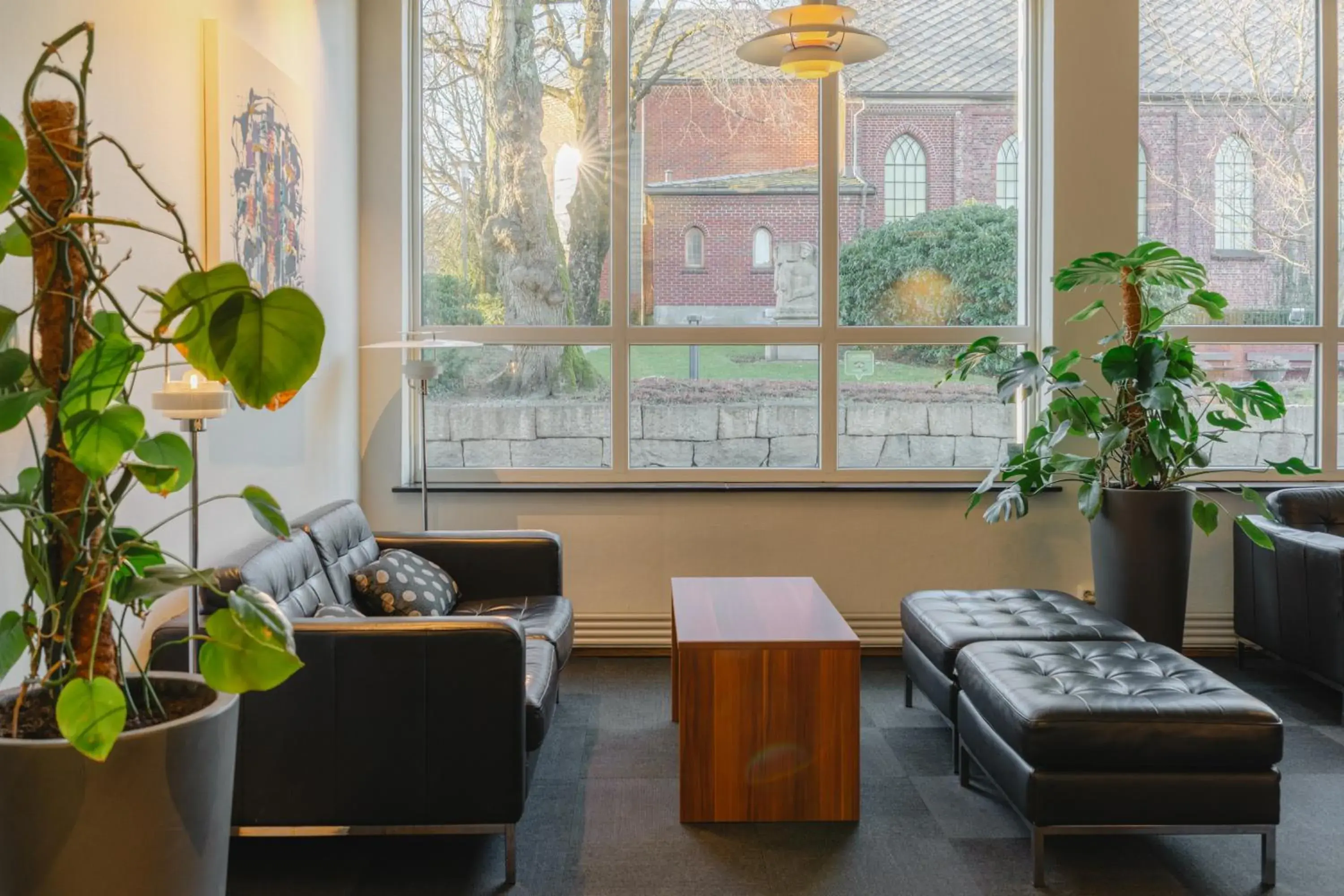 Lobby or reception in Hotel Sverre Lobby or reception in Hotel Sverre