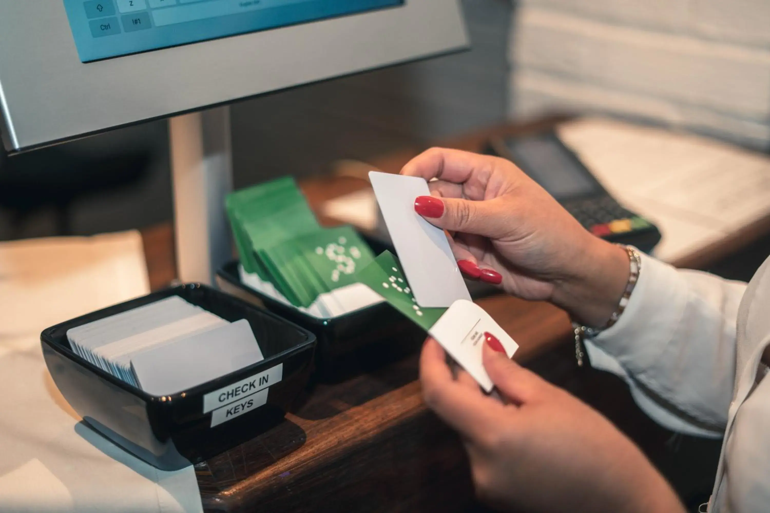 Lobby or reception in Hotel Sverre Lobby or reception in Hotel Sverre