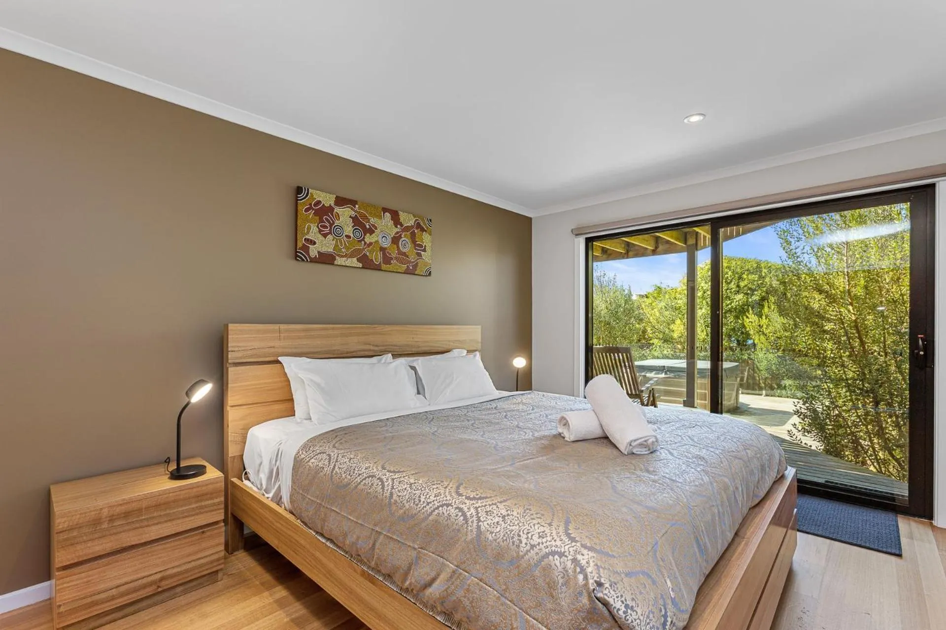 Bed in Achillies - Apollo Bay Beach House