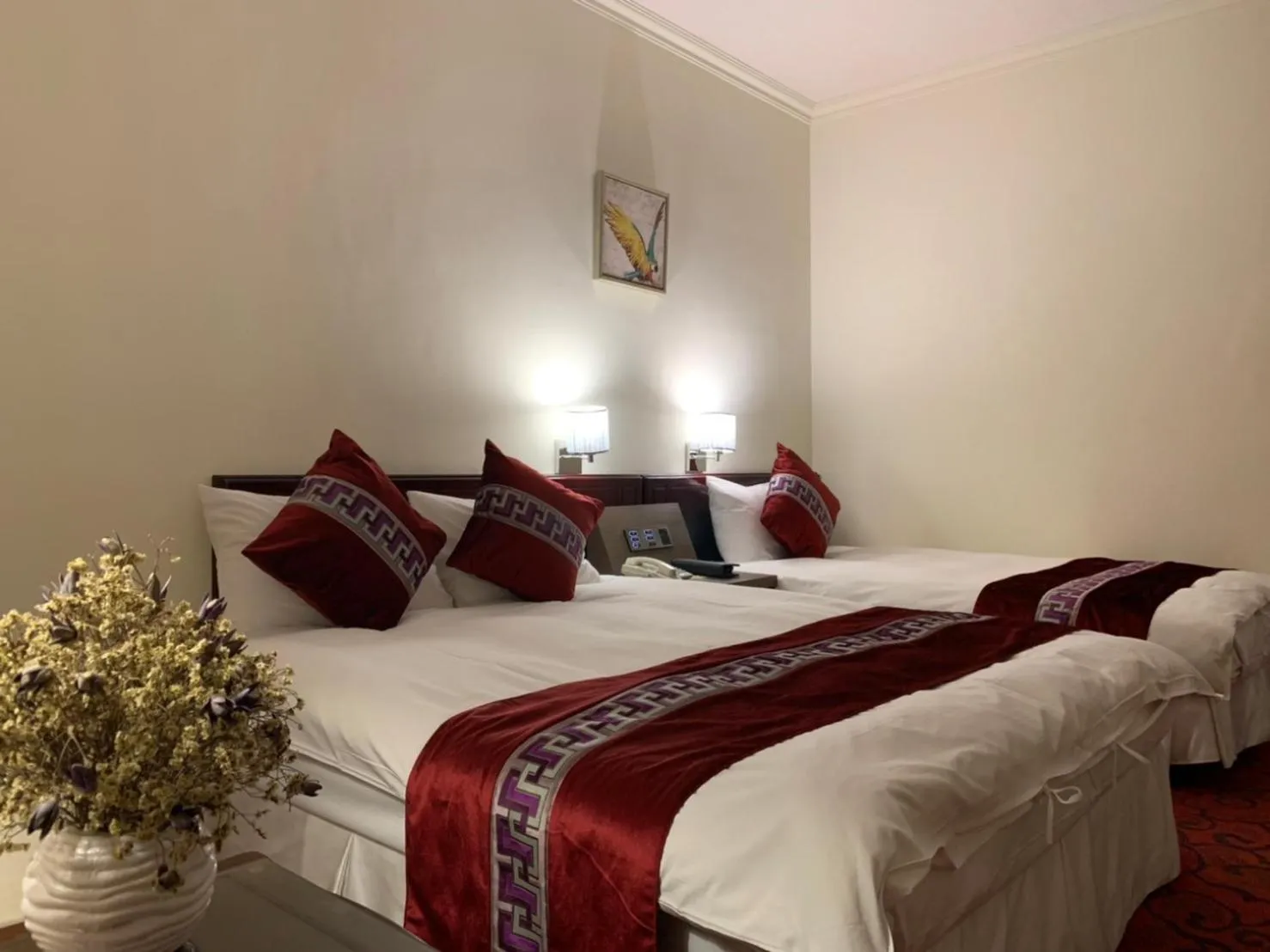 Bed in Hotel River Kinmen