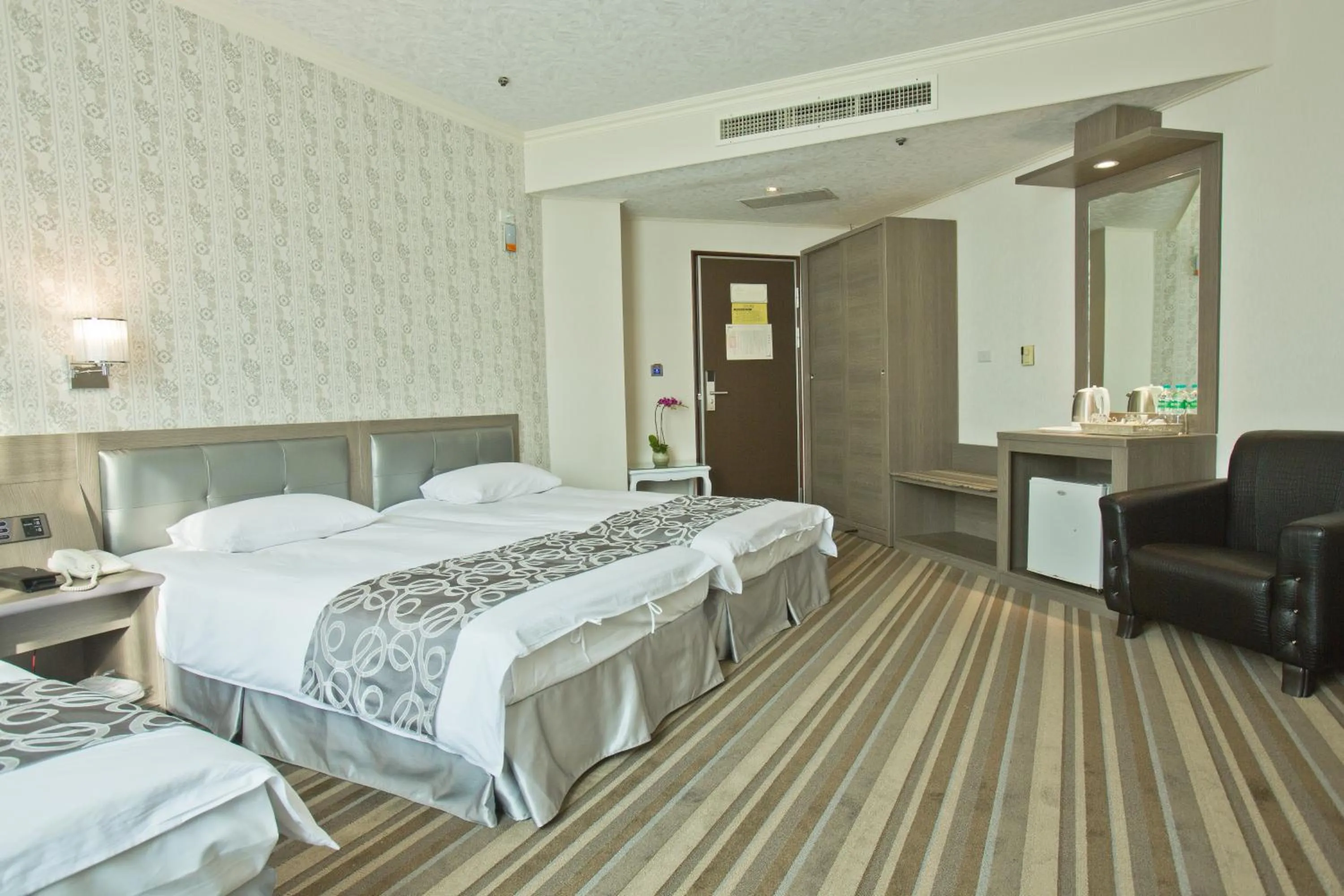 Bed in Hotel River Kinmen