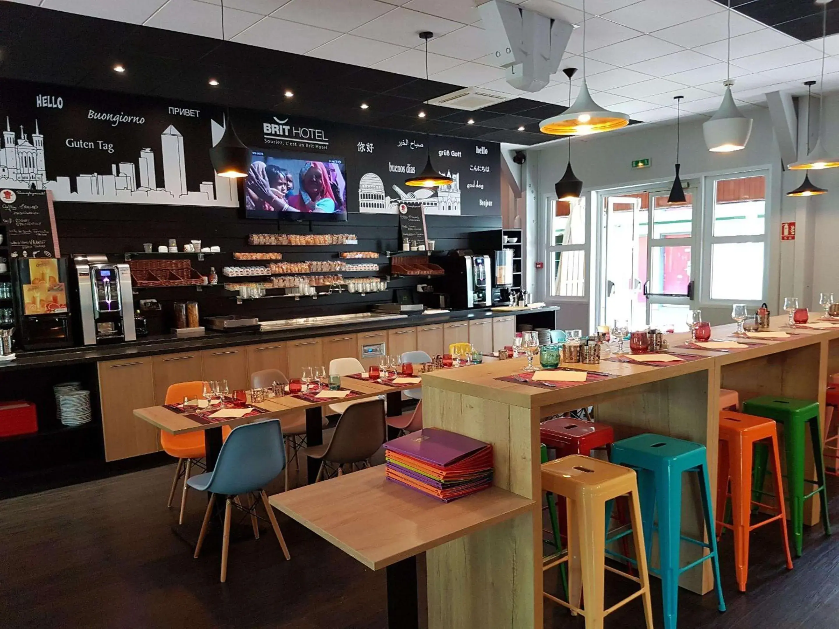 Restaurant/places to eat in Brit Hotel Lyon Nord Dardilly Restaurant/places to eat in Brit Hotel Lyon Nord Dardilly