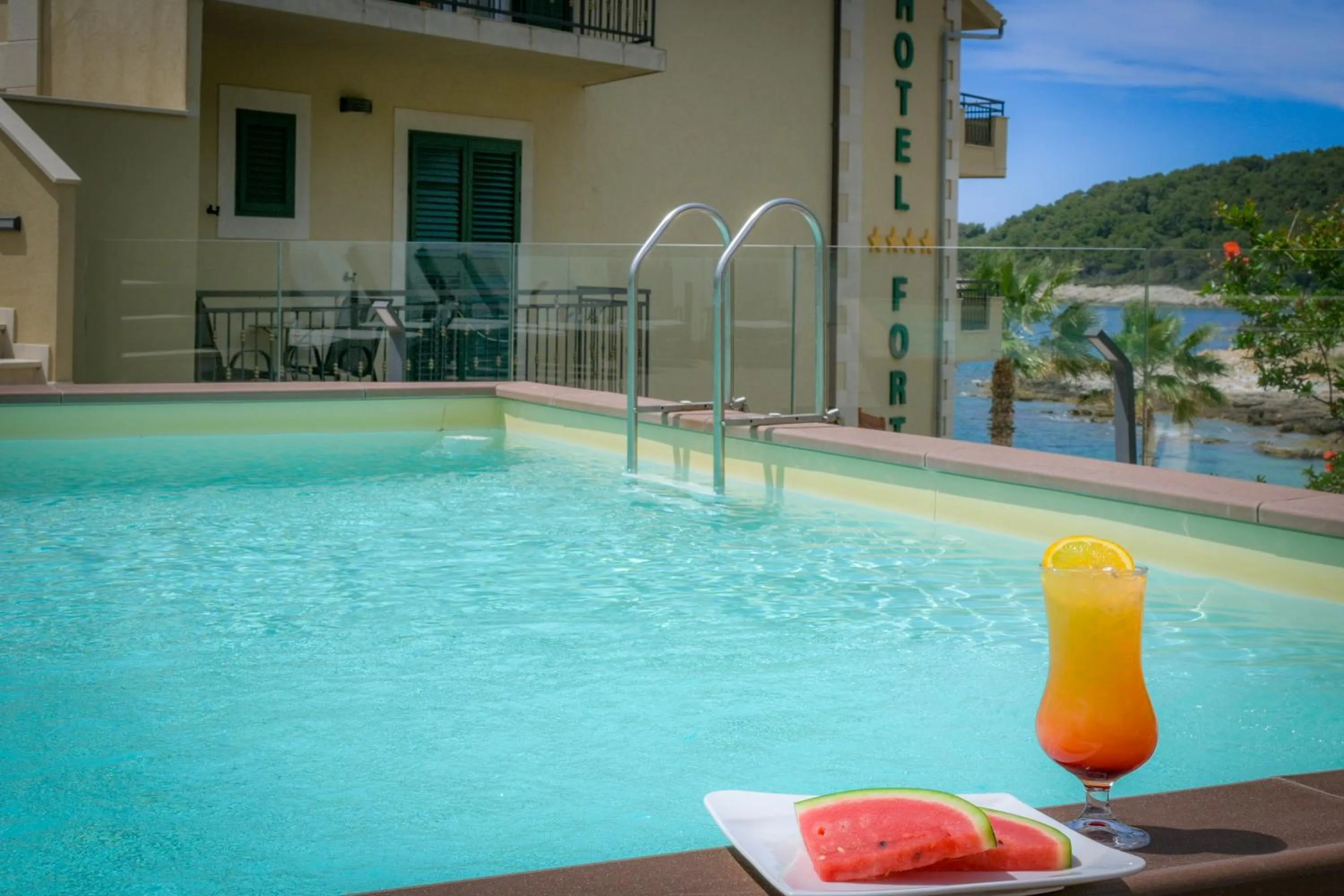 Property building in Hotel Fortuna