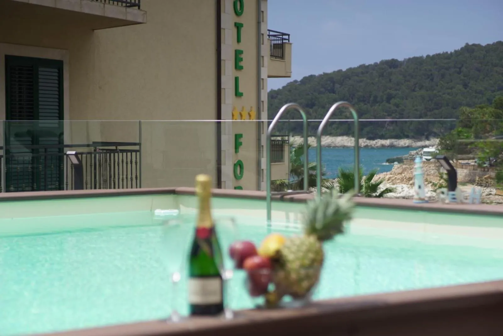 Swimming pool in Hotel Fortuna