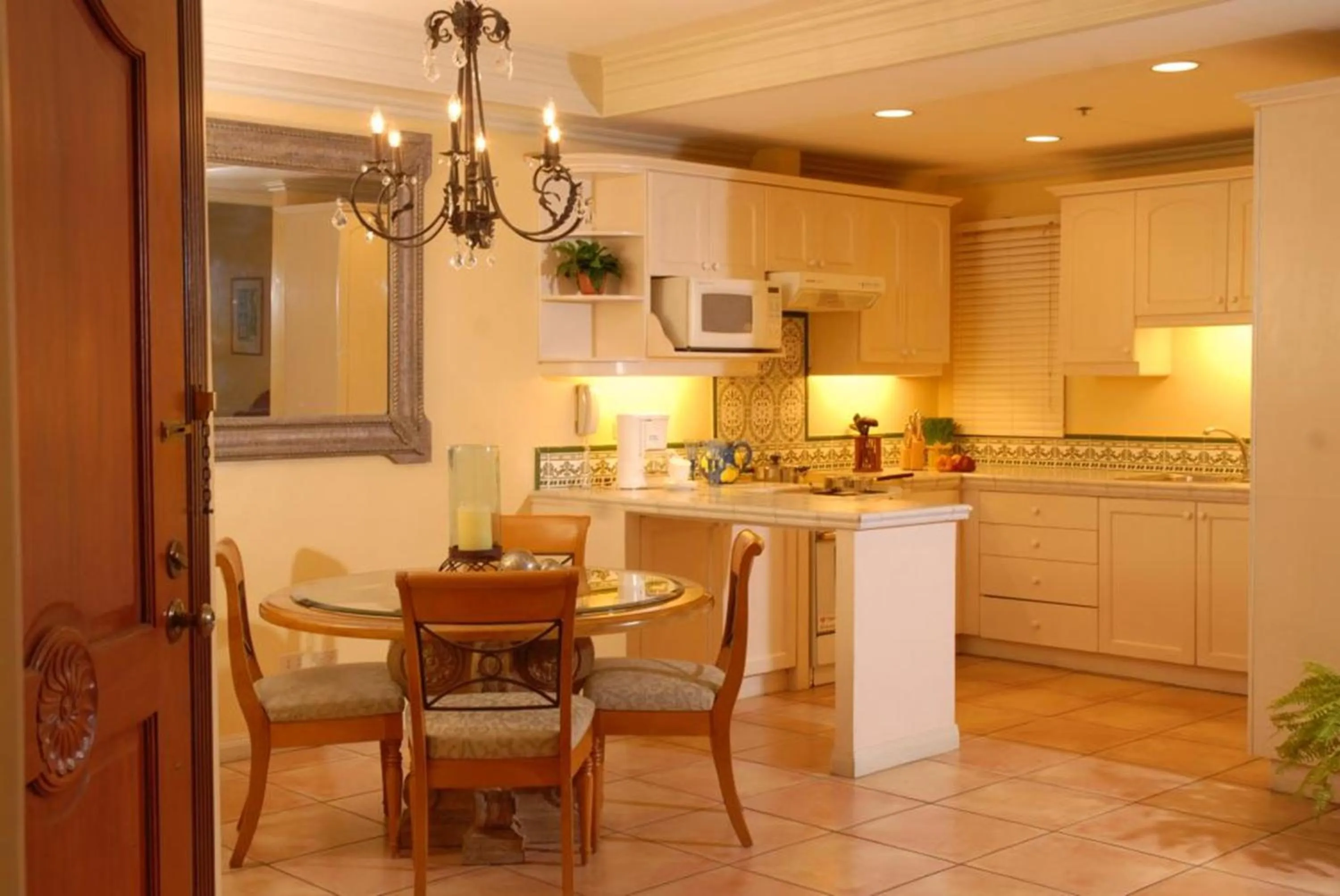 Dining area in Sophia Suites Residence Hotel
