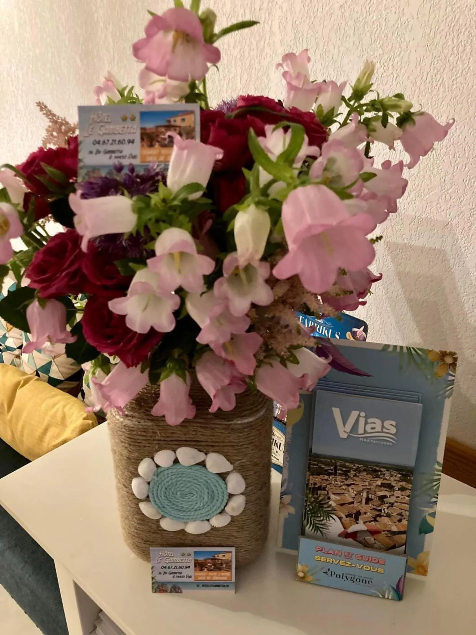 Lobby or reception in Hôtel Le Gambetta