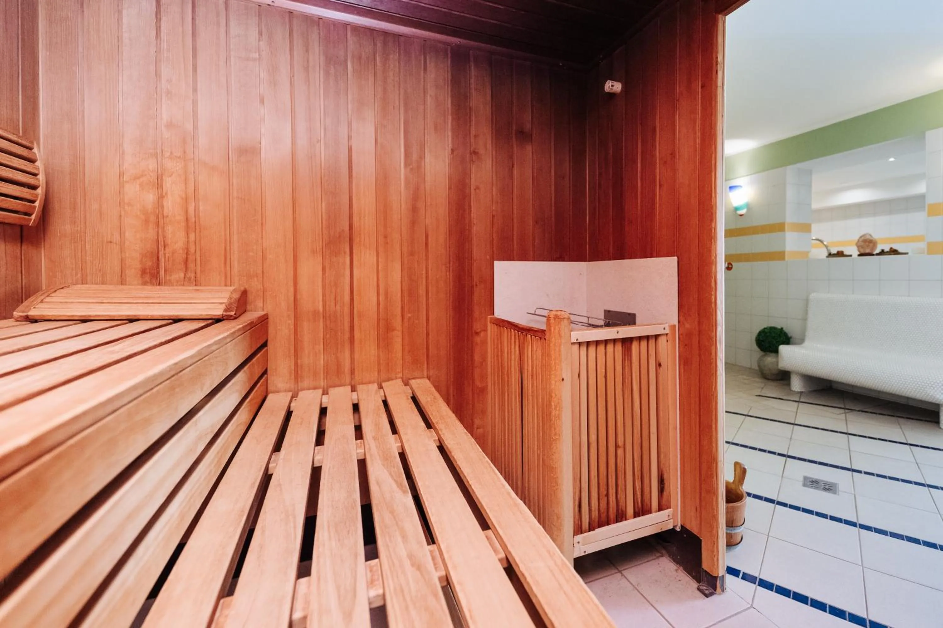 Sauna in Familienhotel Trebesingerhof