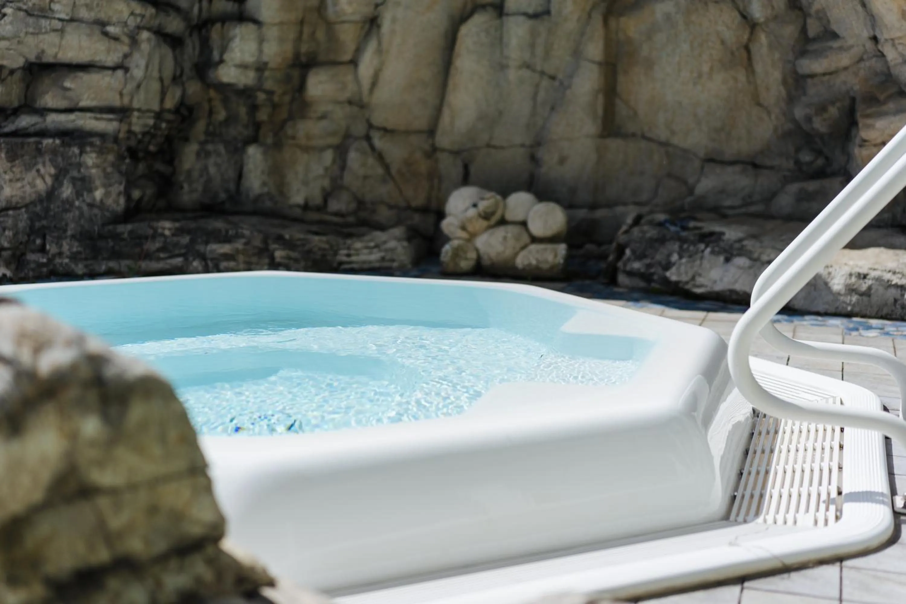 Hot Tub in Familienhotel Trebesingerhof