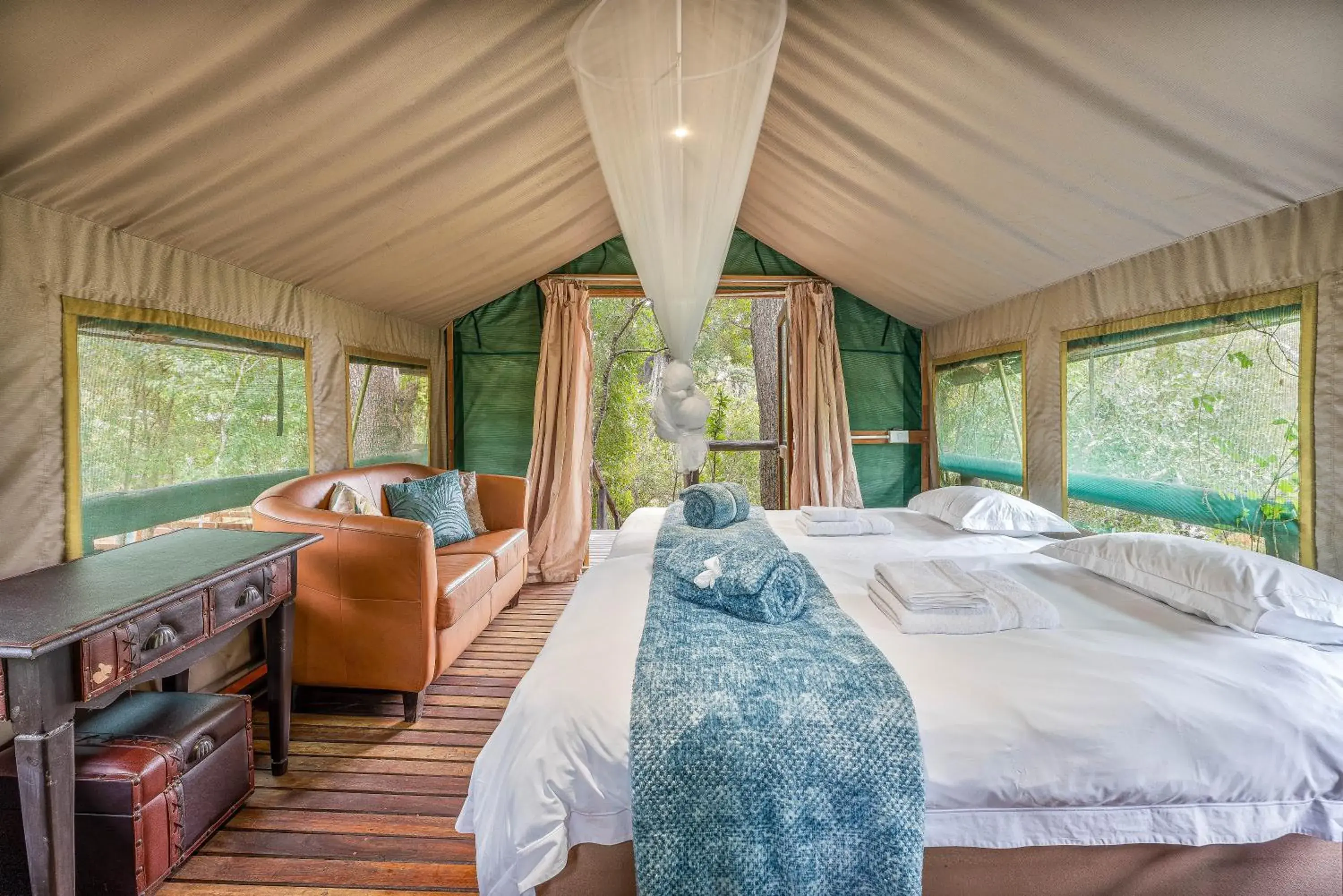 Tent in Ndzhaka Tented Camp Tent in Ndzhaka Tented Camp