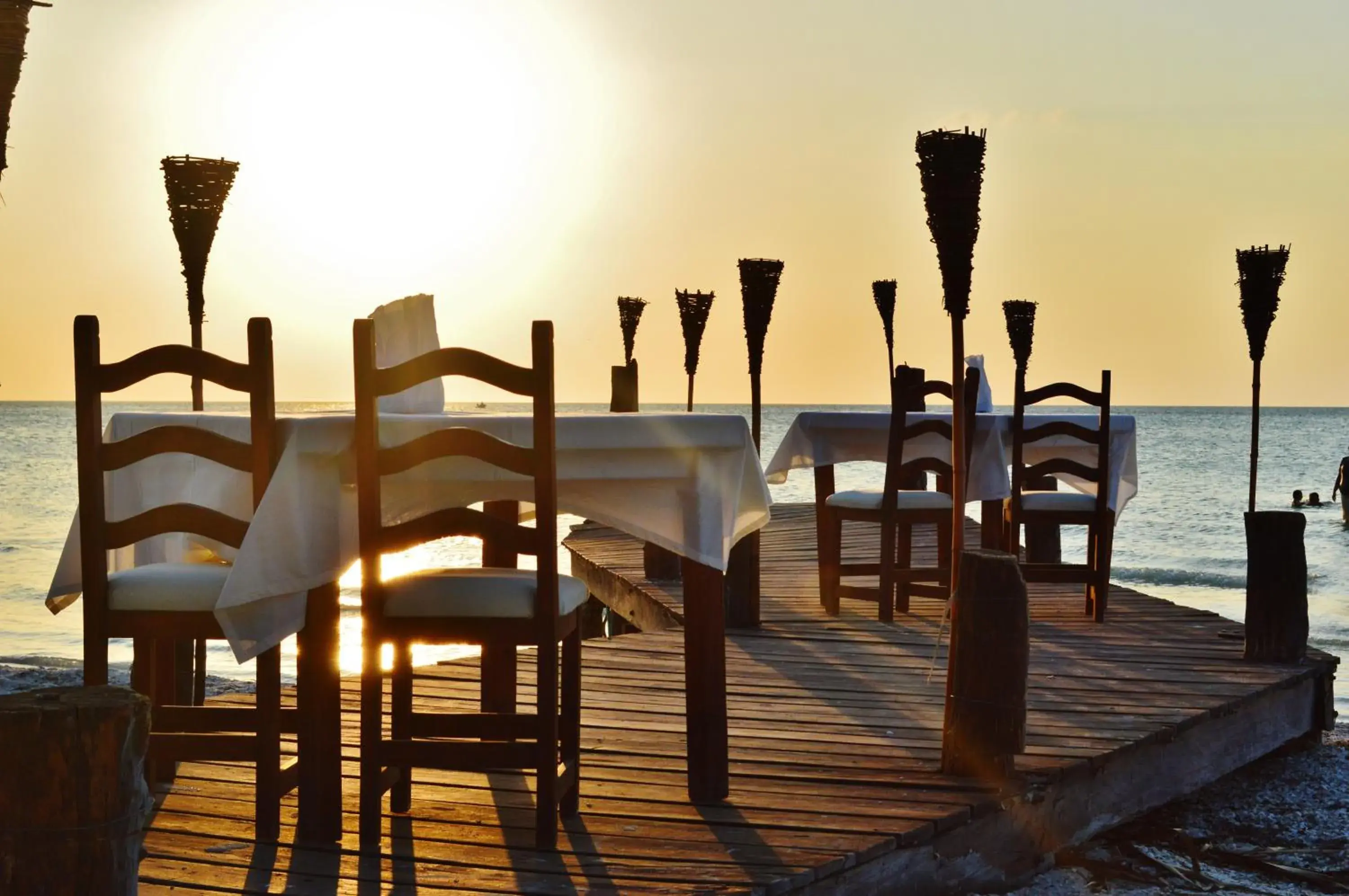 Restaurant/places to eat in Amaite Holbox - Oceanfront Hotel Restaurant/places to eat in Amaite Holbox - Oceanfront Hotel