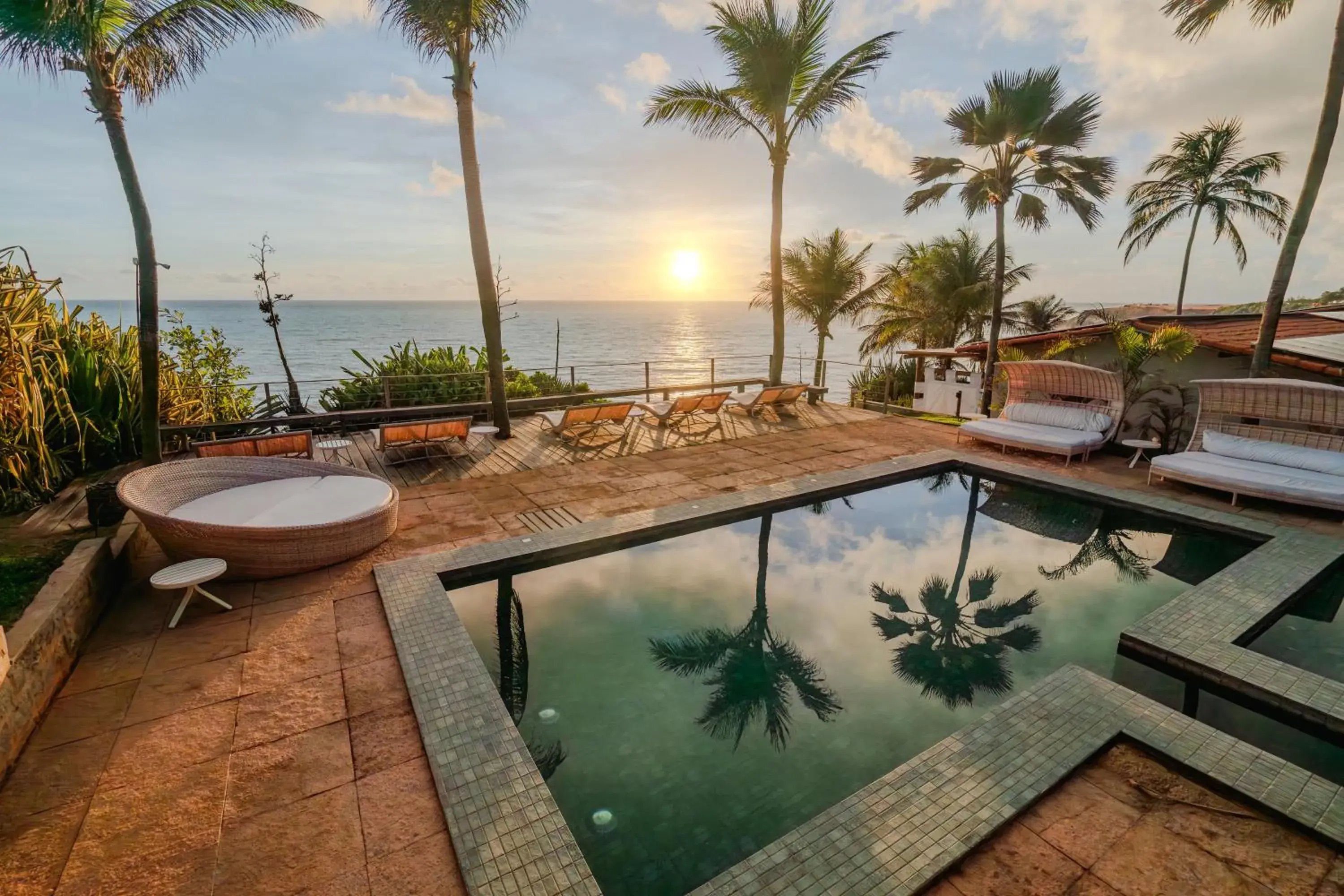Pool view in Hotel da Pipa Pool view in Hotel da Pipa