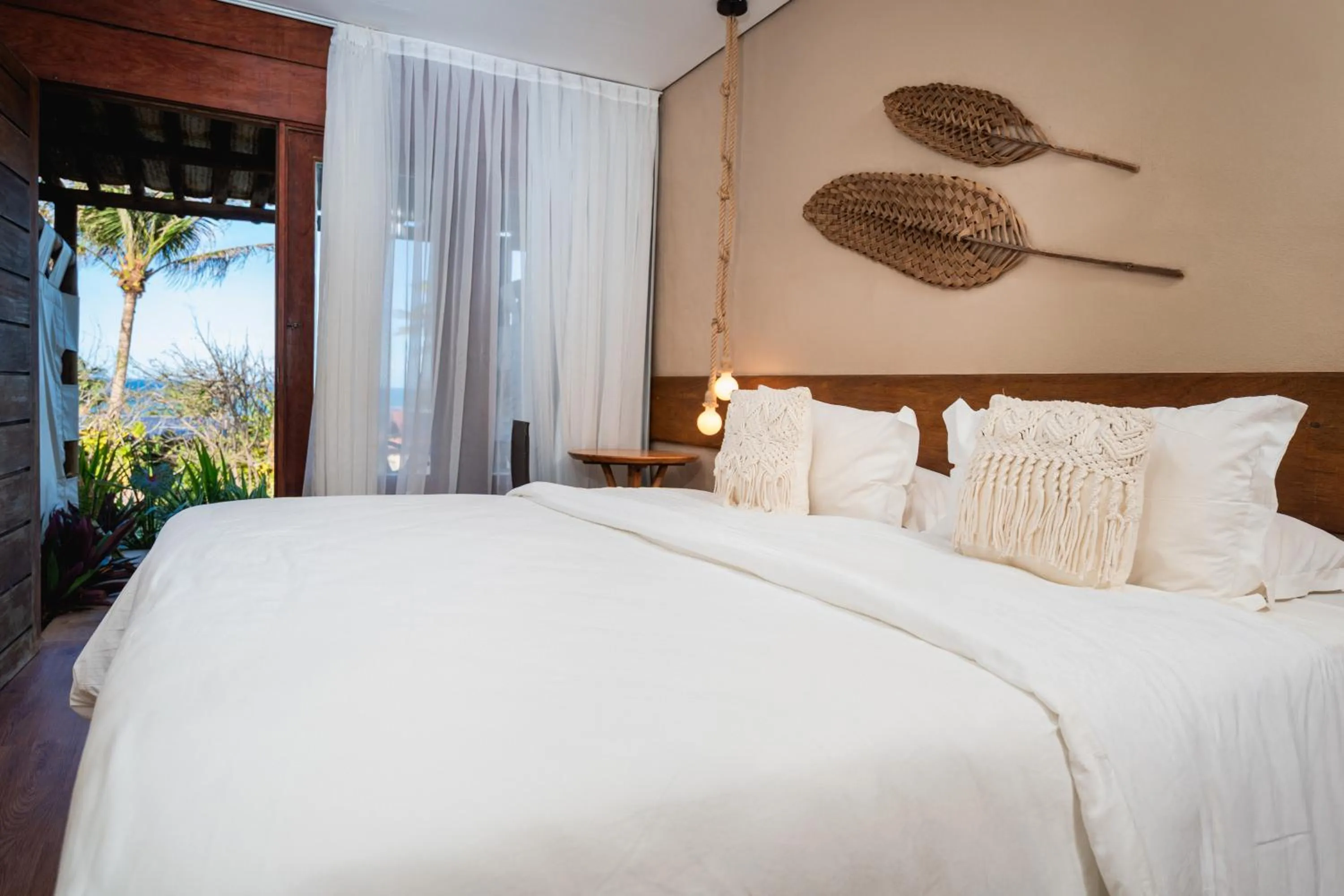 Bed in Hotel da Pipa