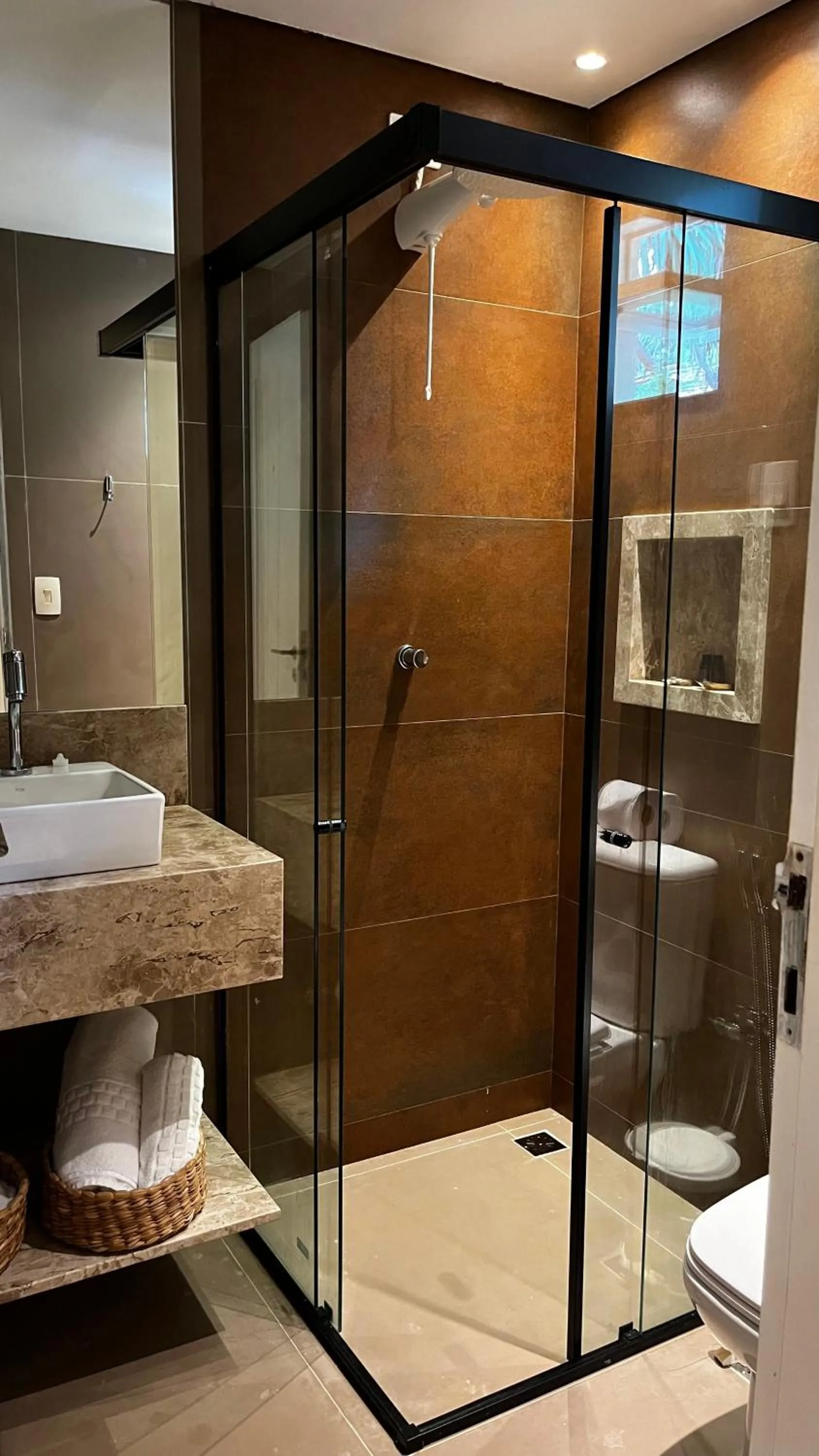 Bathroom in Hotel da Pipa