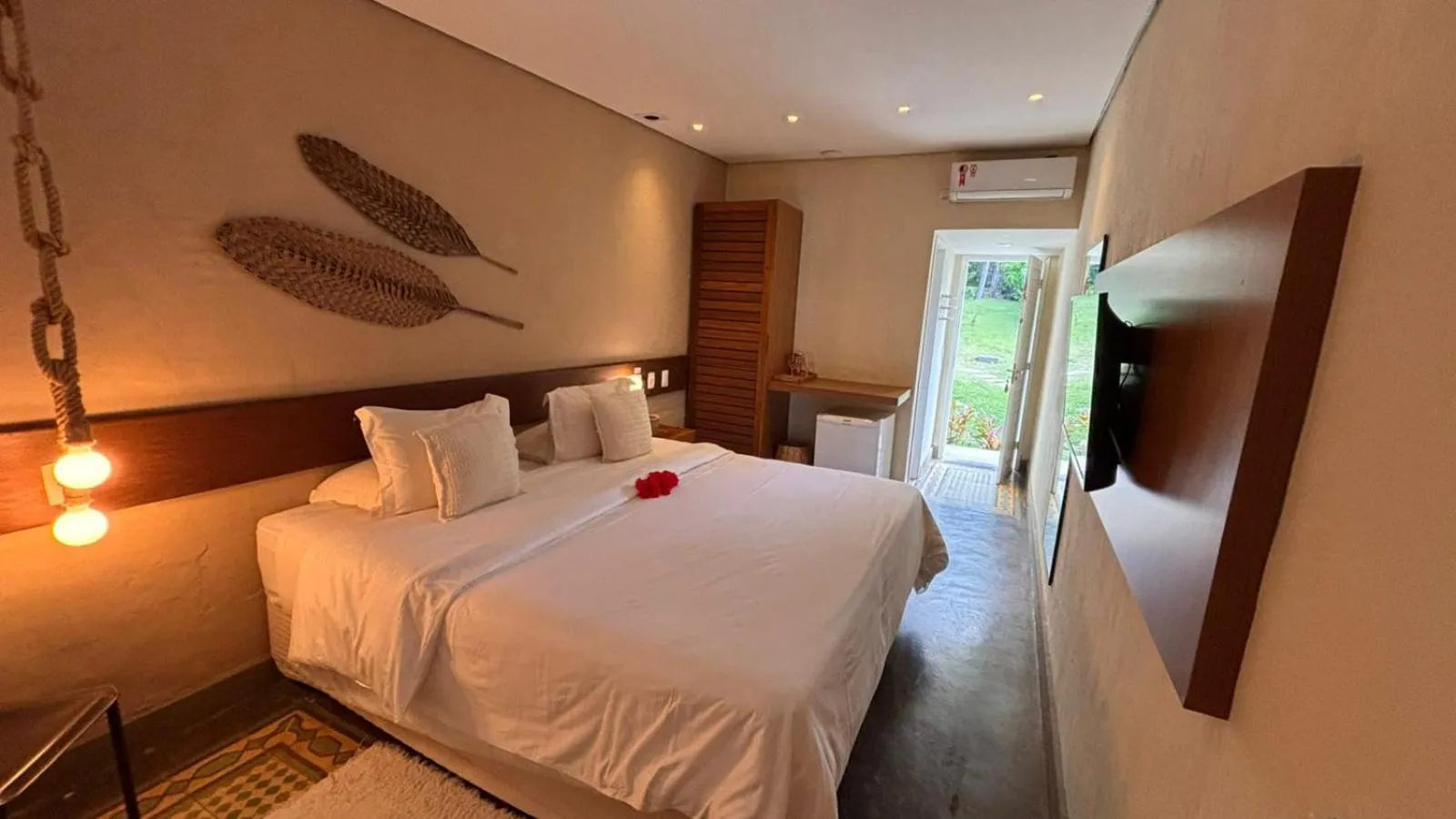 Bed in Hotel da Pipa