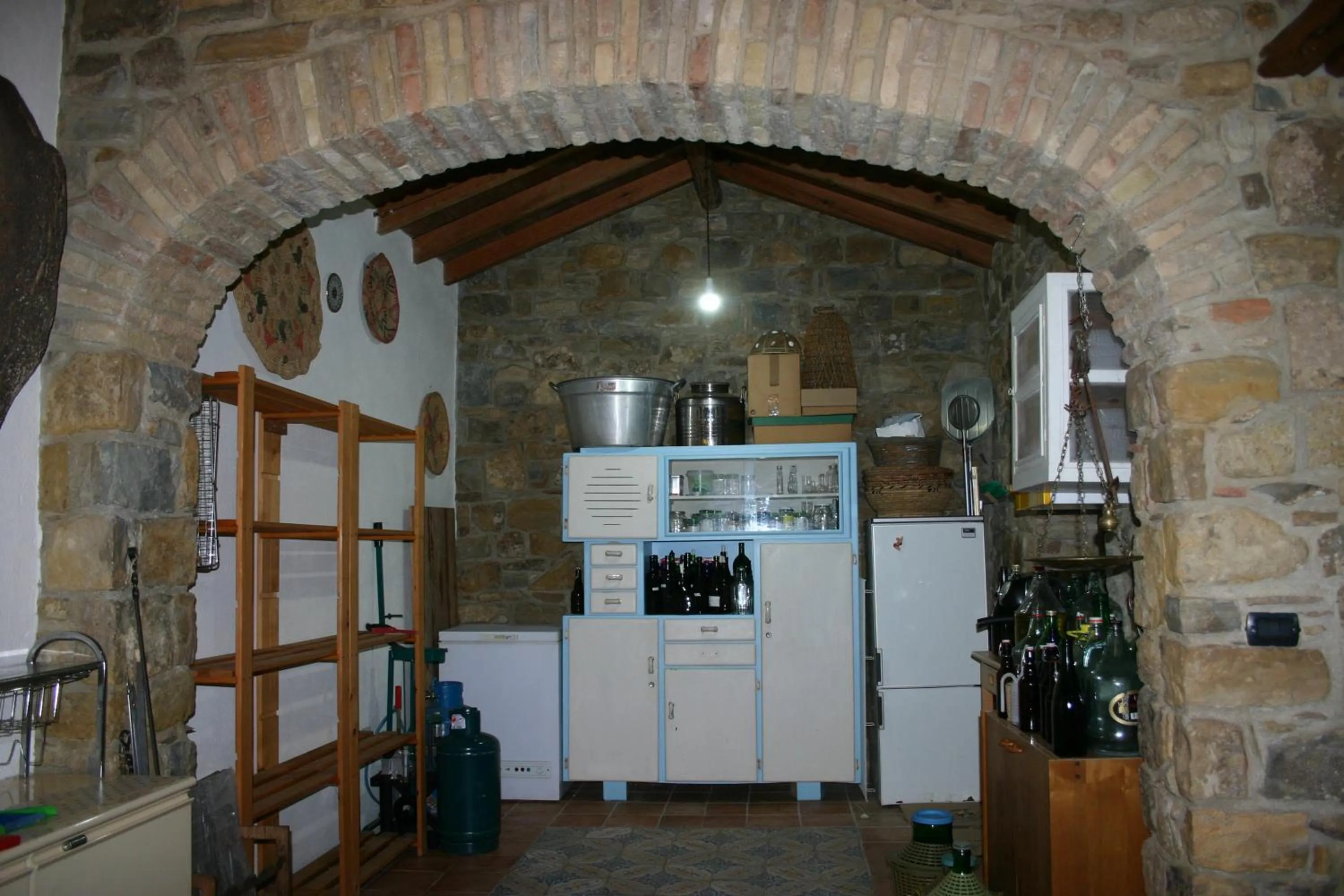 Communal kitchen in Sa Domu de sa Contissa