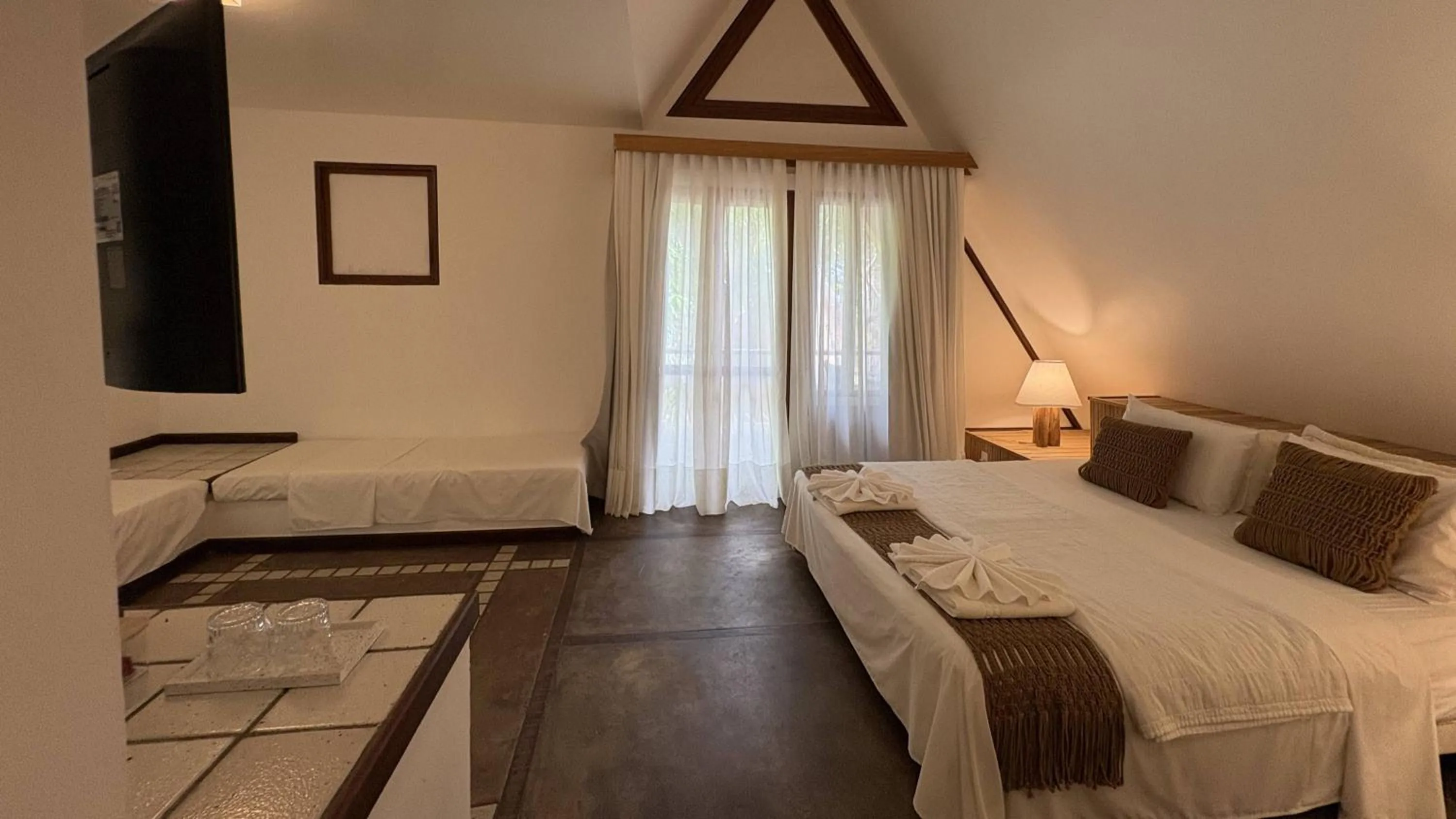 Bed in Hotel Pousada Pitinga