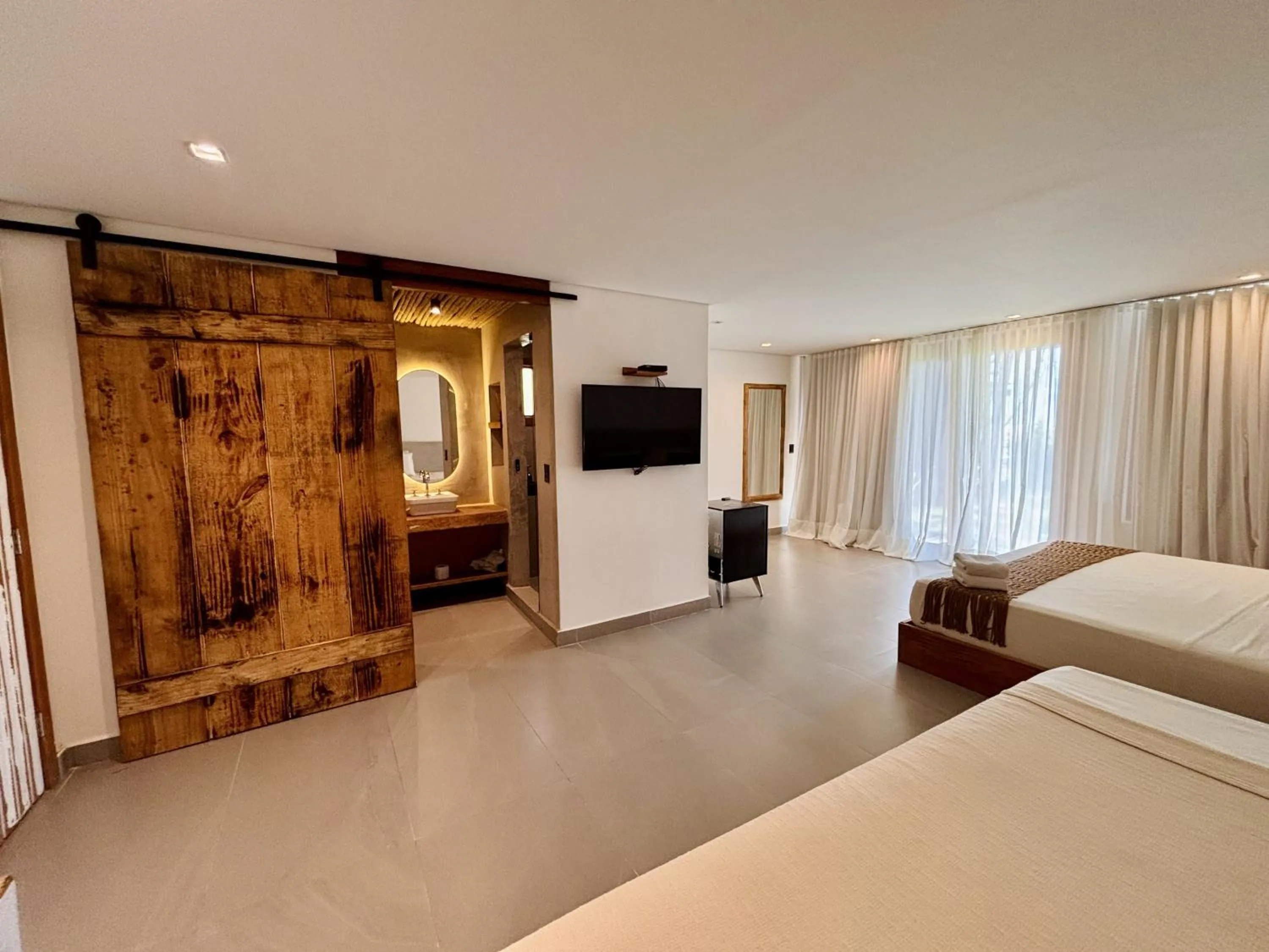 Bed in Hotel Pousada Pitinga