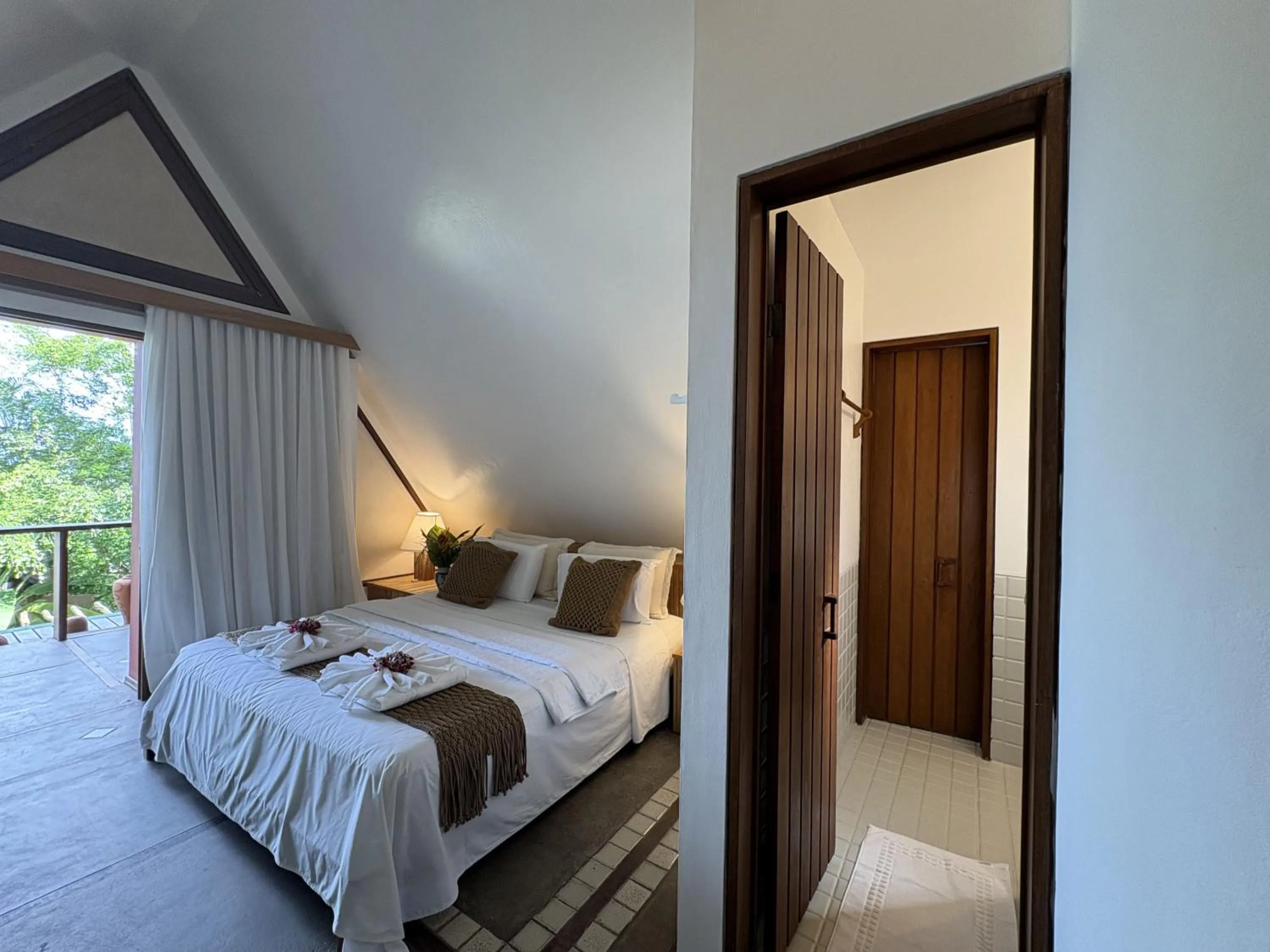 Bed in Hotel Pousada Pitinga