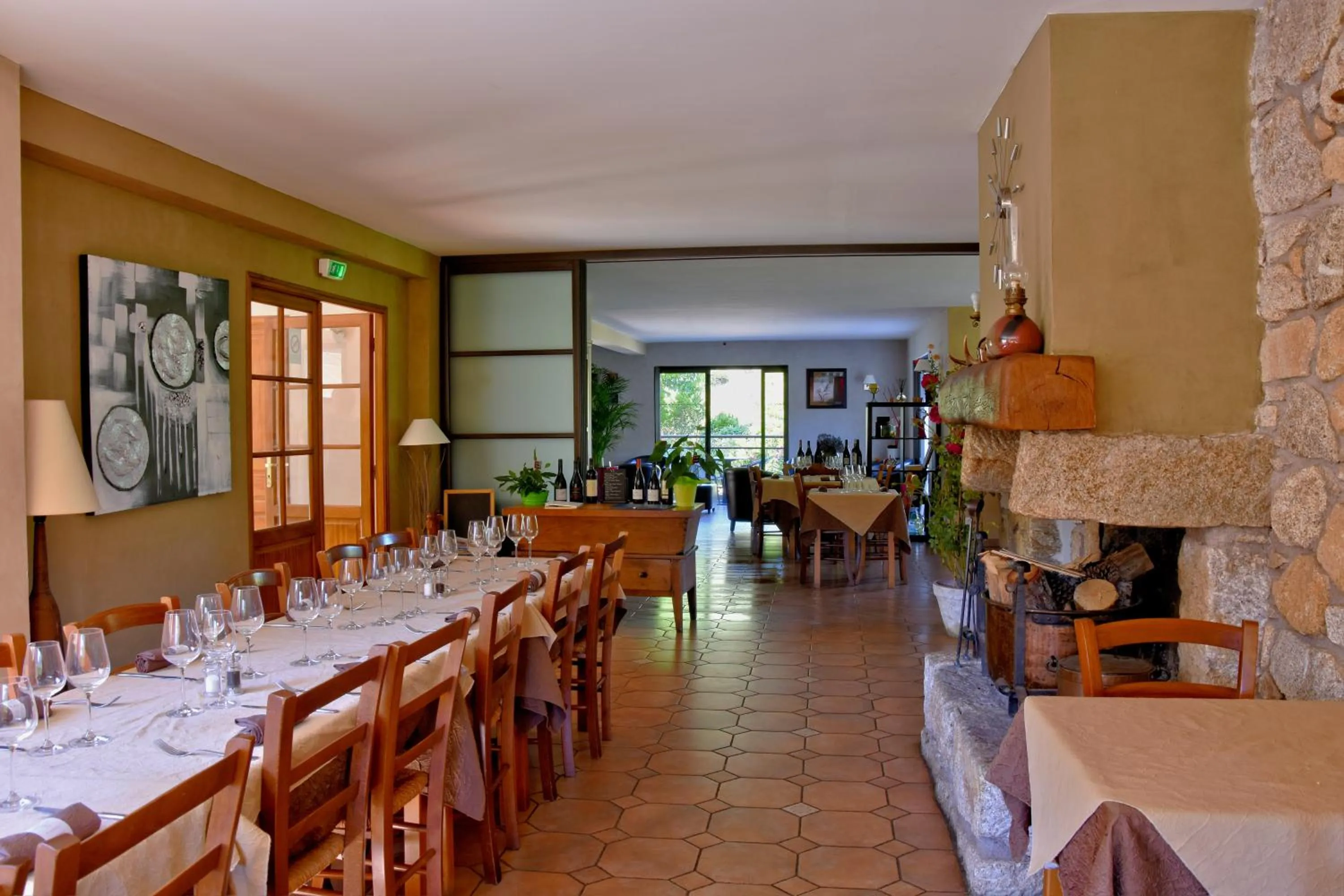 Restaurant/places to eat in Auberge des Deux Sorru