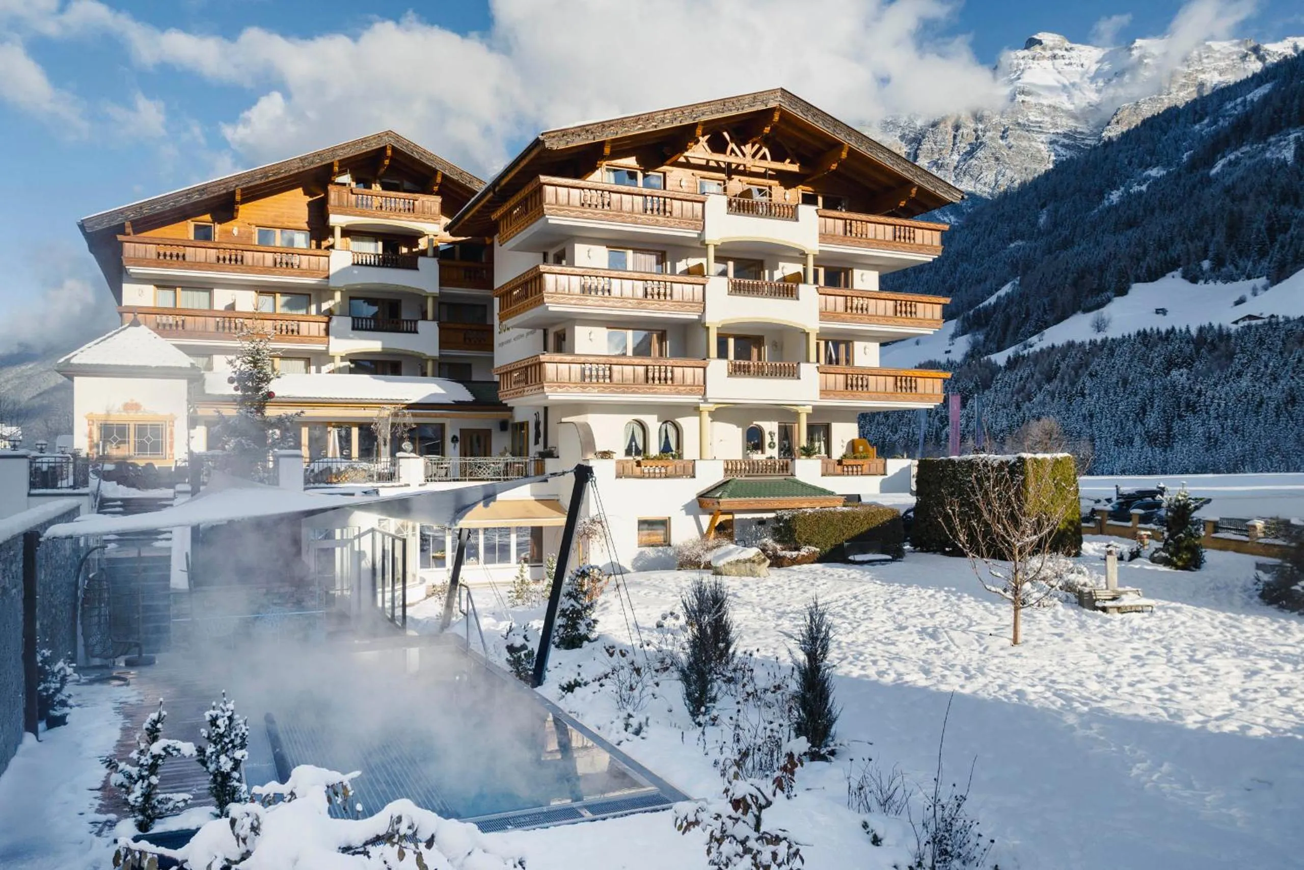 Property building in Hotel Stubaierhof