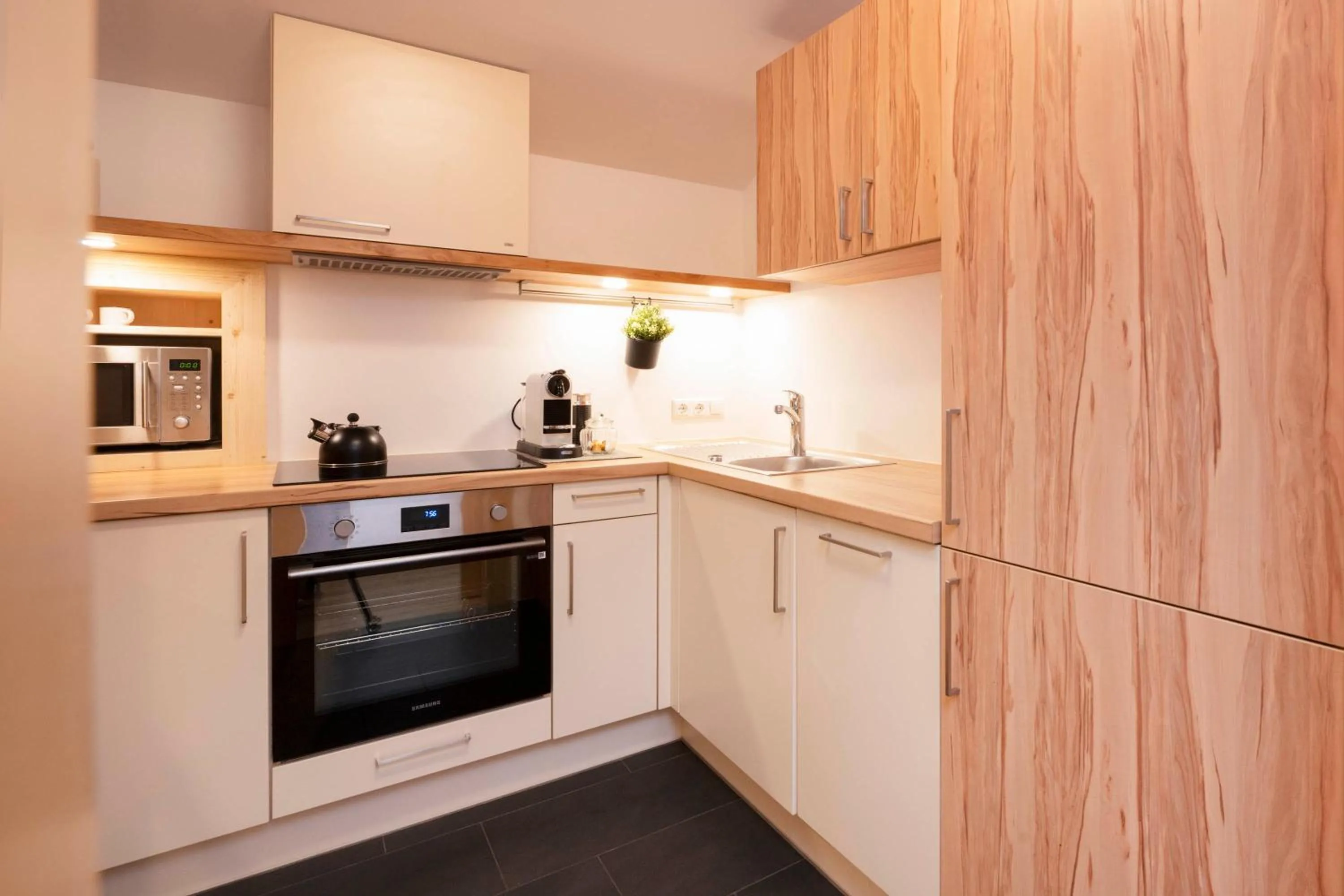 kitchen in Hotel Stubaierhof