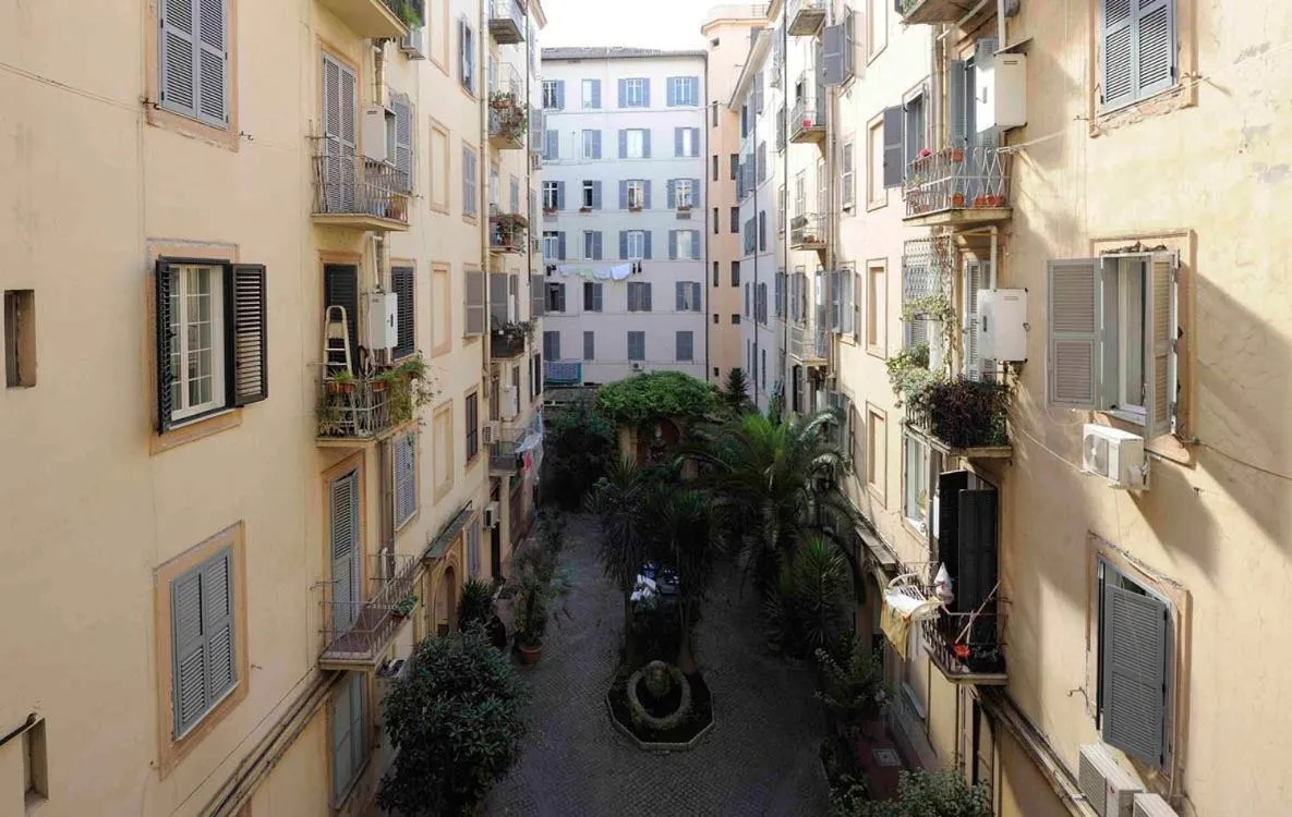 Garden in Hotel Campidoglio