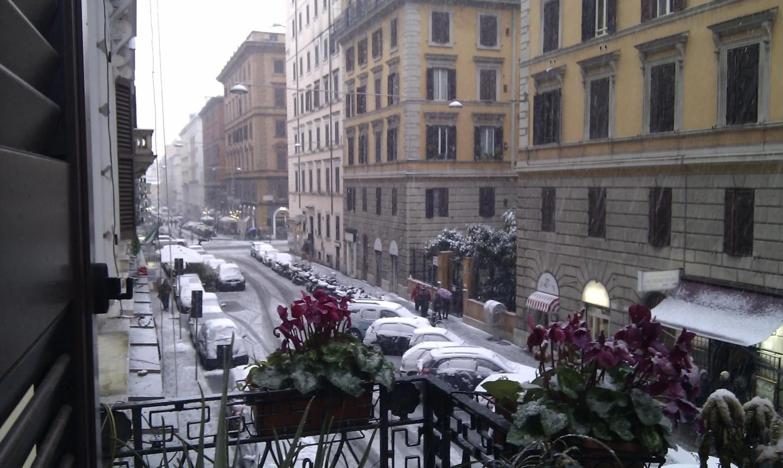 Street view in Hotel Campidoglio