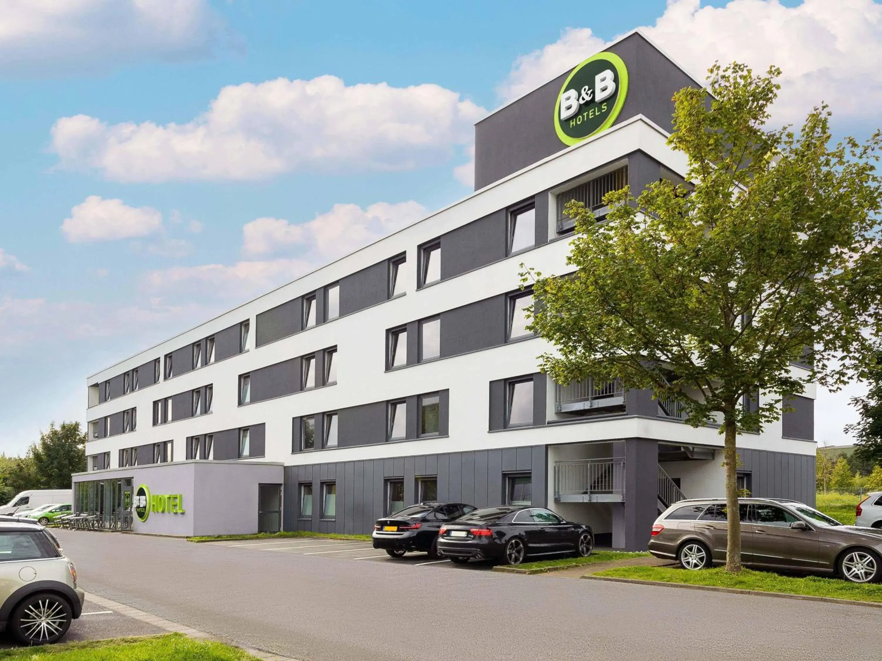 Property building in B&B Hotel Düsseldorf-Airport Property building in B&B Hotel Düsseldorf-Airport