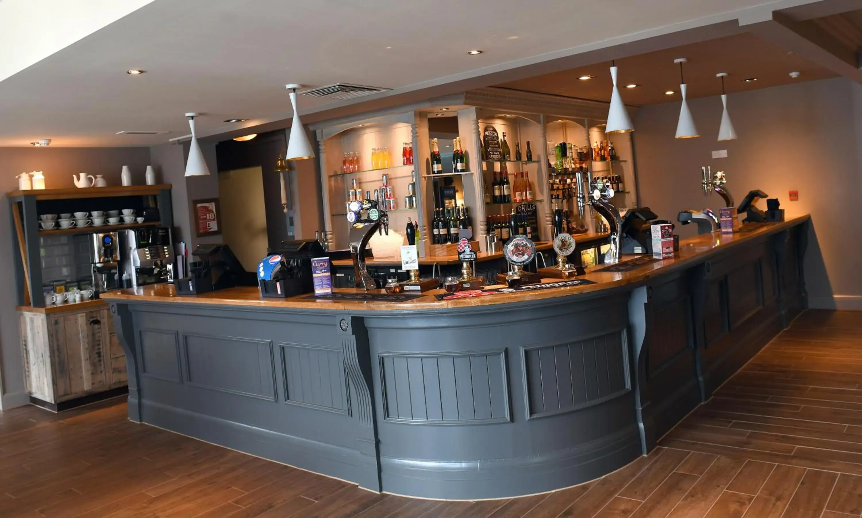 Lounge or bar in Spread Eagle, Gailey by Marston's Inns Lounge or bar in Spread Eagle, Gailey by Marston's Inns