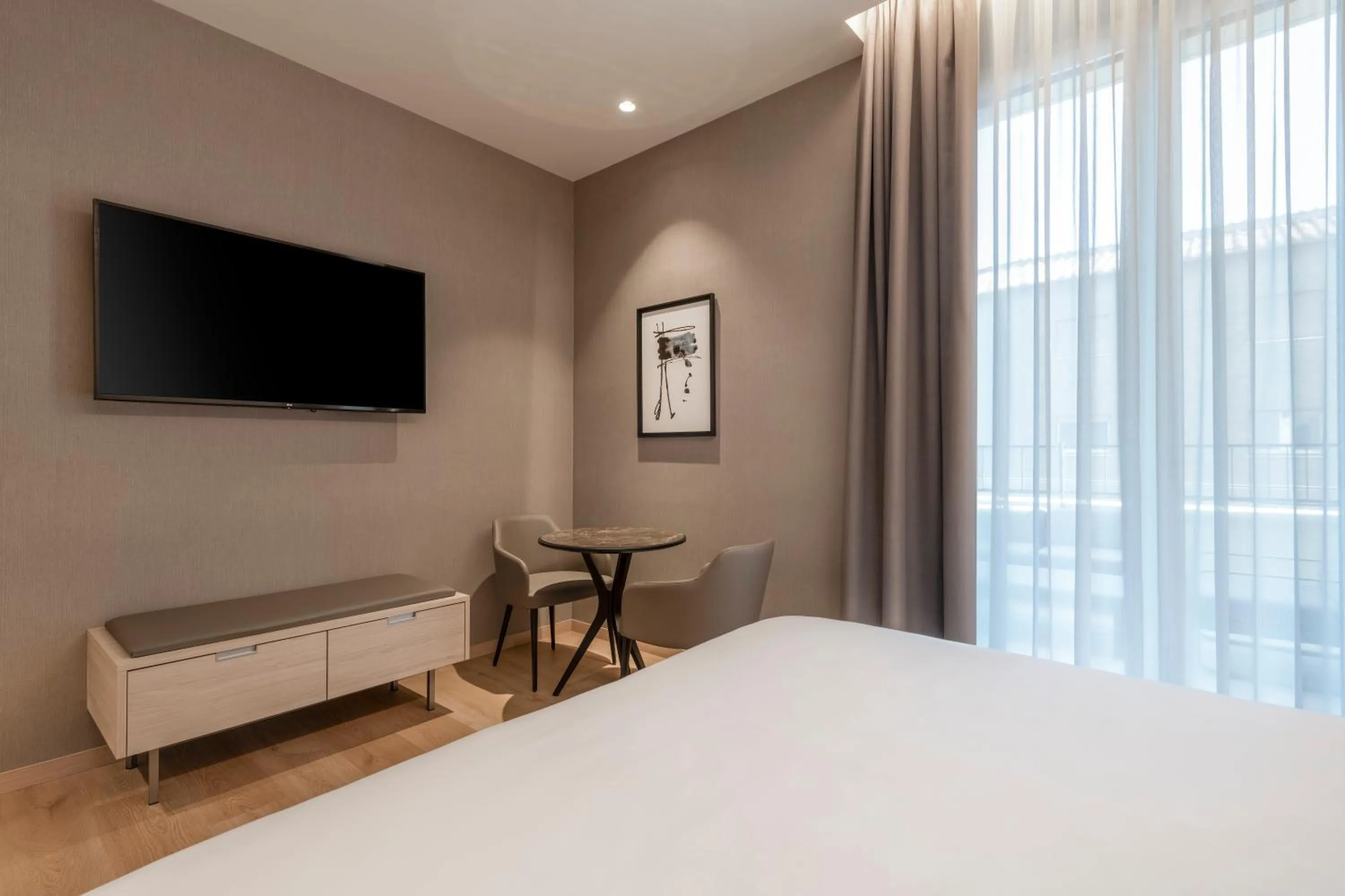 Bedroom, Bed in AC Hotel by Marriott Clodio Roma