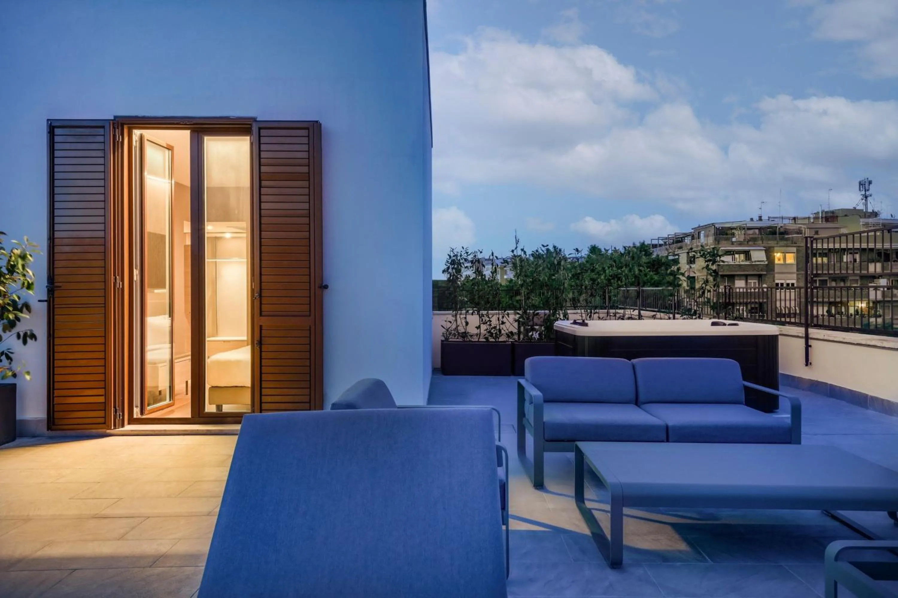 Swimming pool in AC Hotel by Marriott Clodio Roma