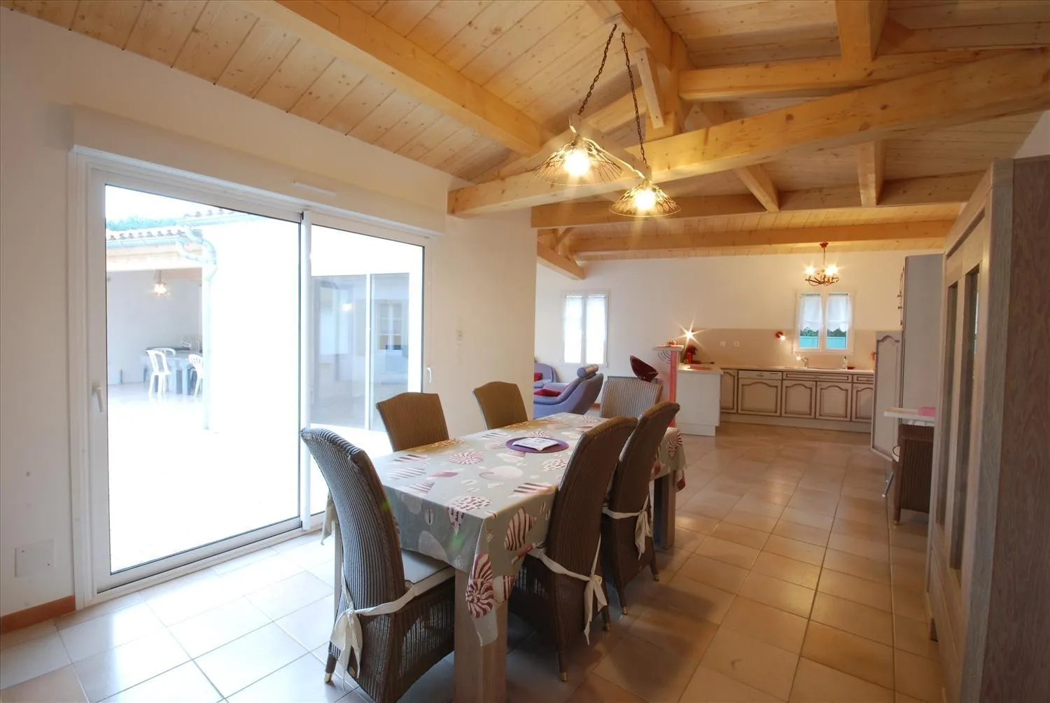 Lobby or reception in Le Figuier