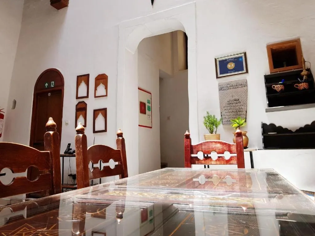 Dining area in Riad Inspira