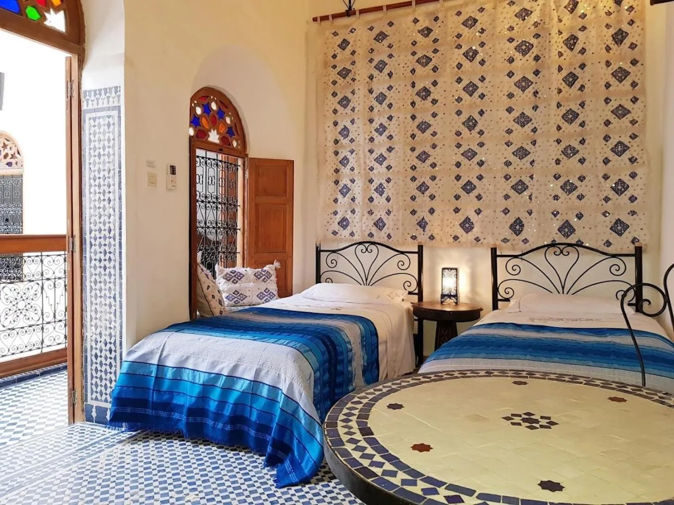 Bedroom, Bed in Riad Inspira