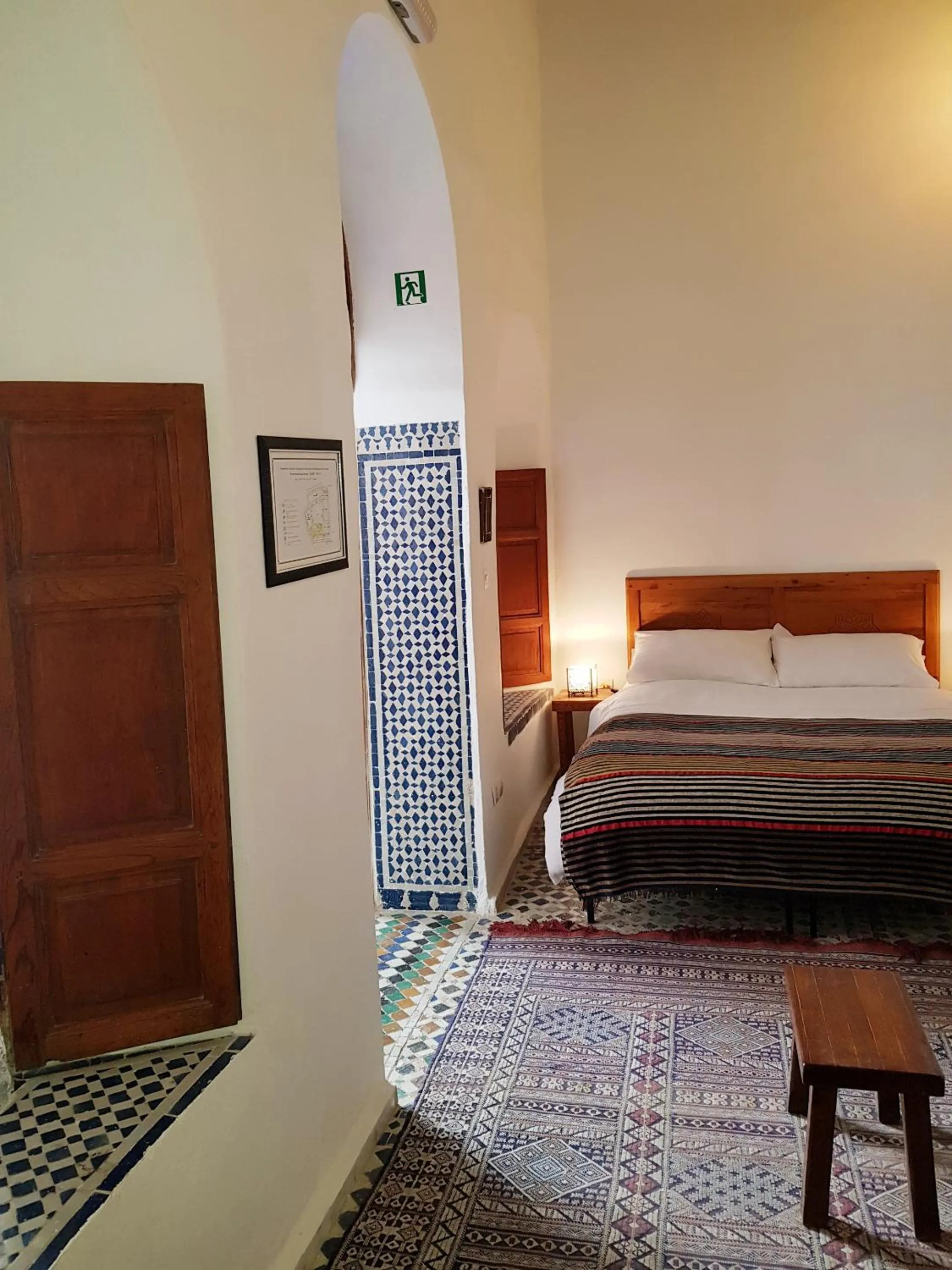 Bedroom, Bed in Riad Inspira