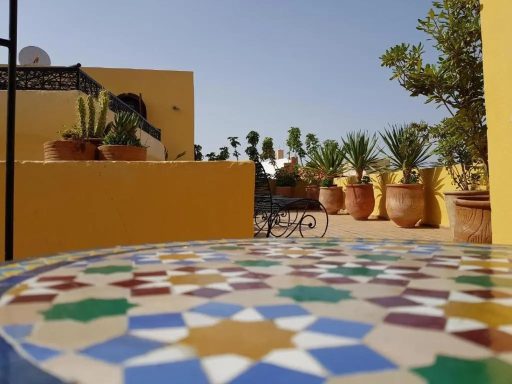 Patio in Riad Inspira