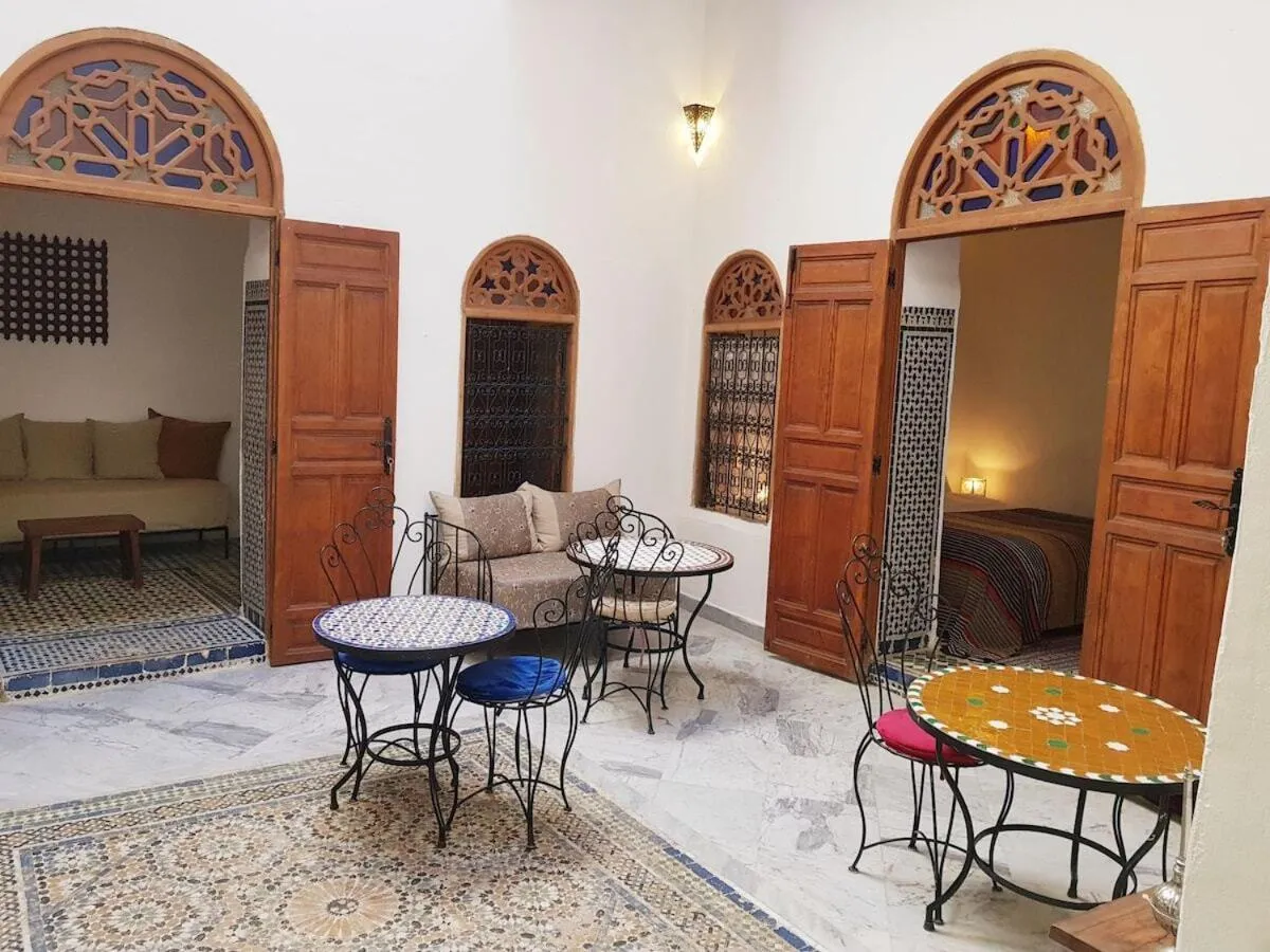 Living room in Riad Inspira
