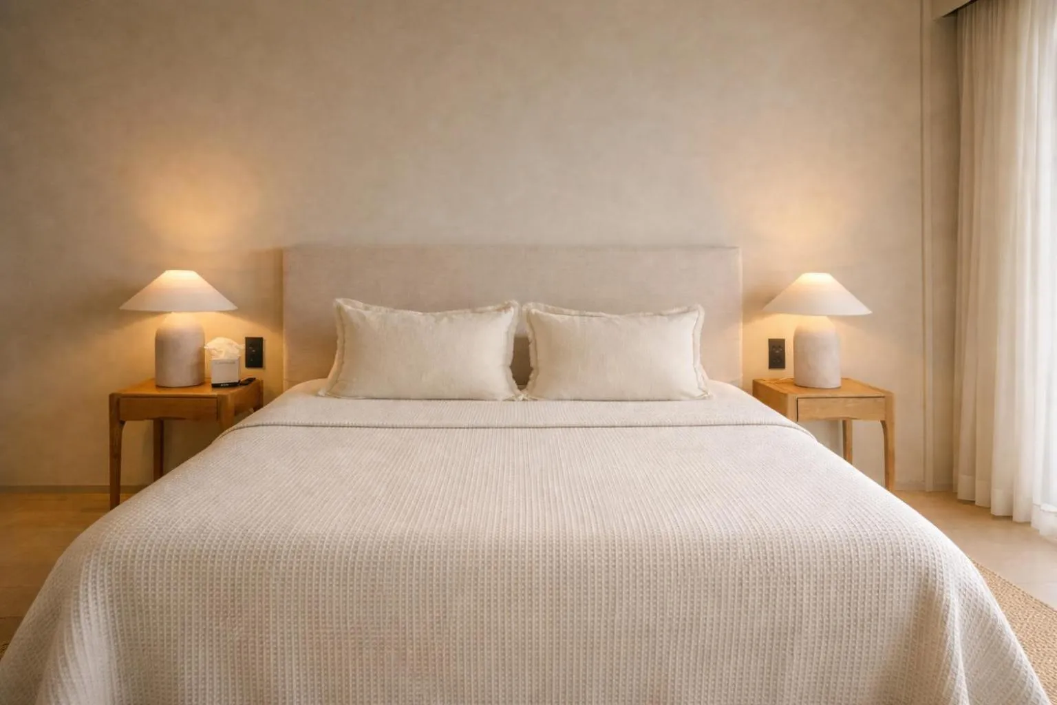 Bed in Hôtel Le Versailles